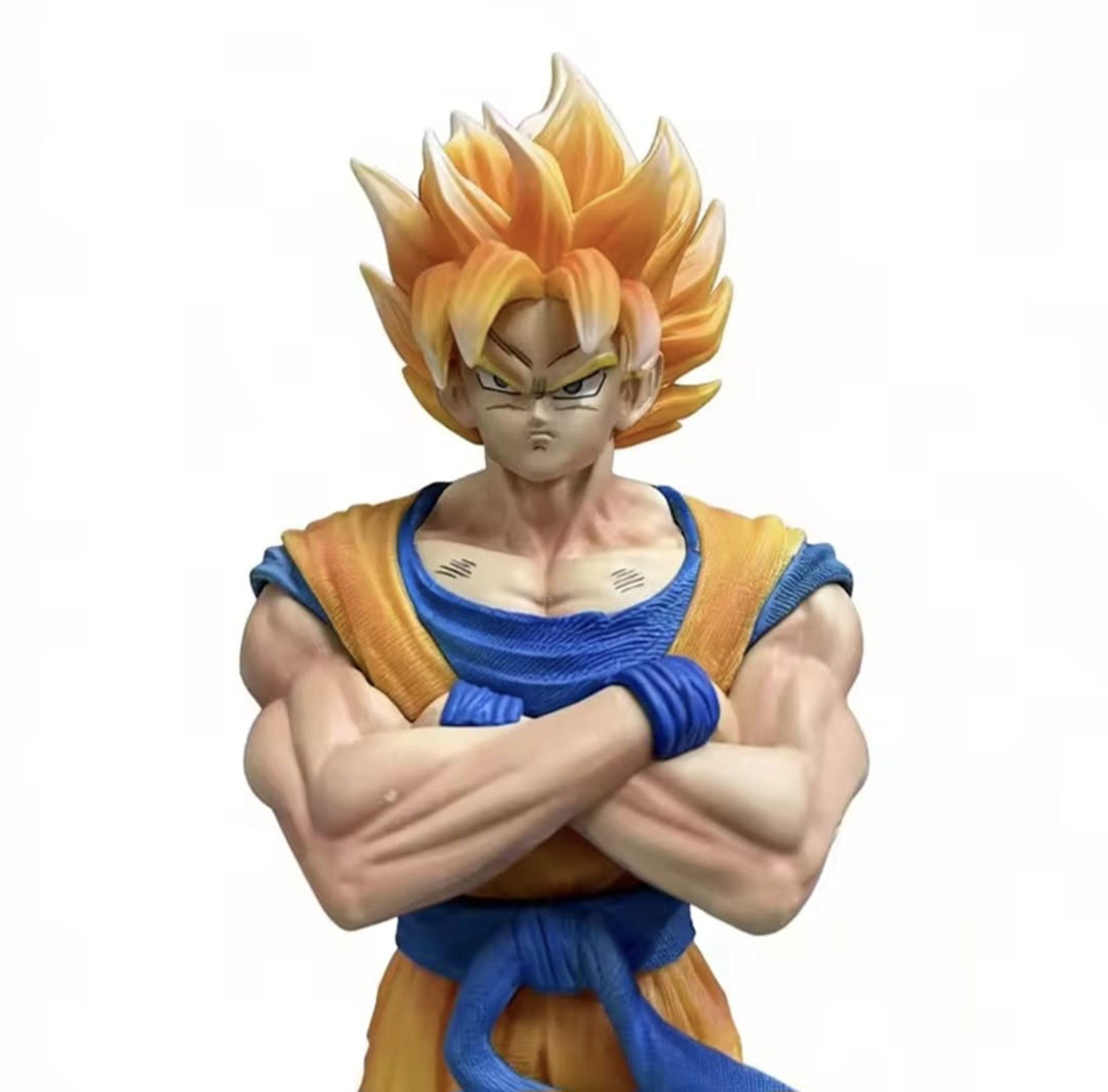 FIGURA DE DRAGON BALL z  GOKU SUPER SAIYAN 30 CM.-2