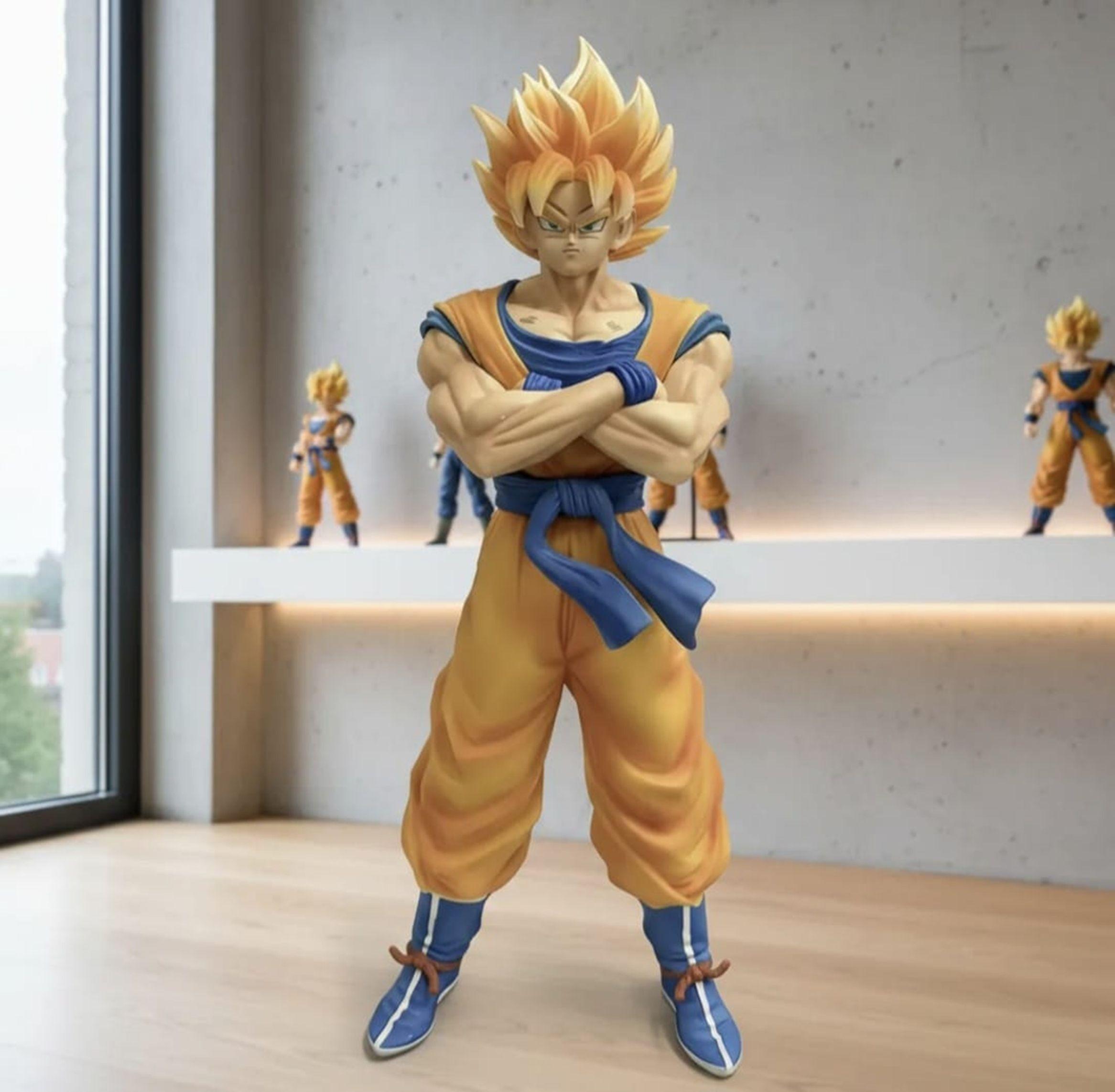 FIGURA DE DRAGON BALL z  GOKU SUPER SAIYAN 30 CM.-4