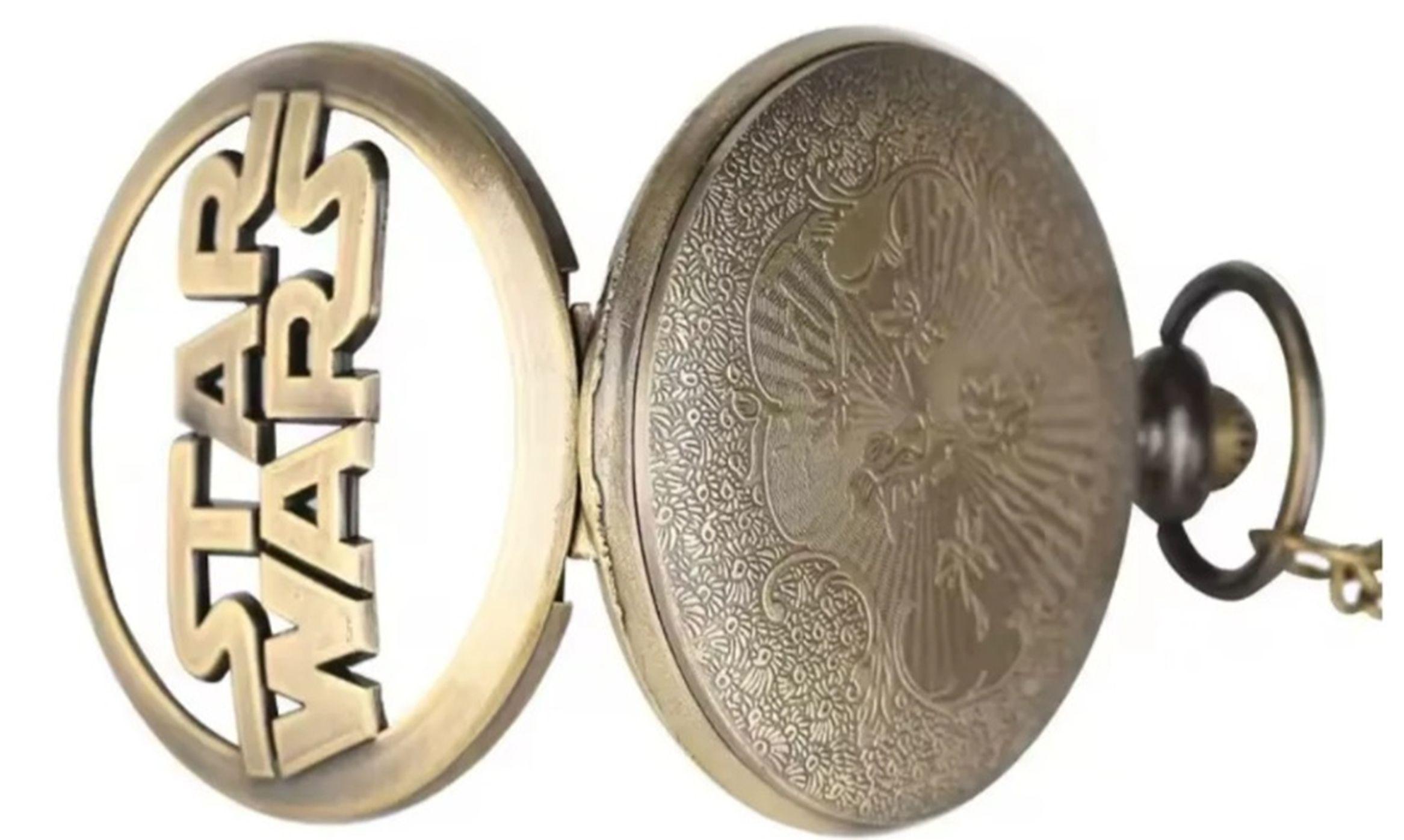 RELOJ DE BOLSILLO STAR WARS BRONCE-3