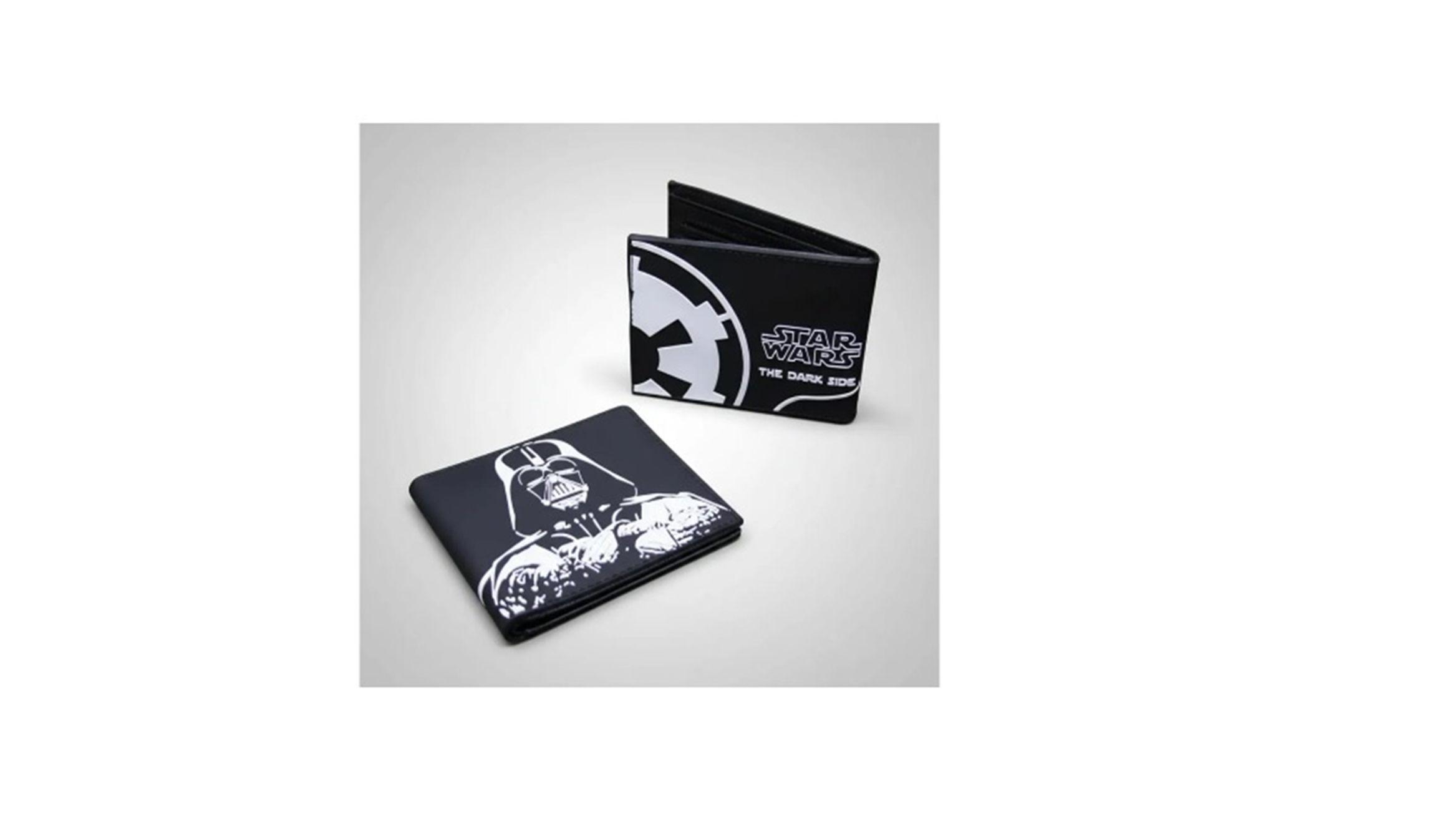 Billetera Star Wars negra y blanco-2