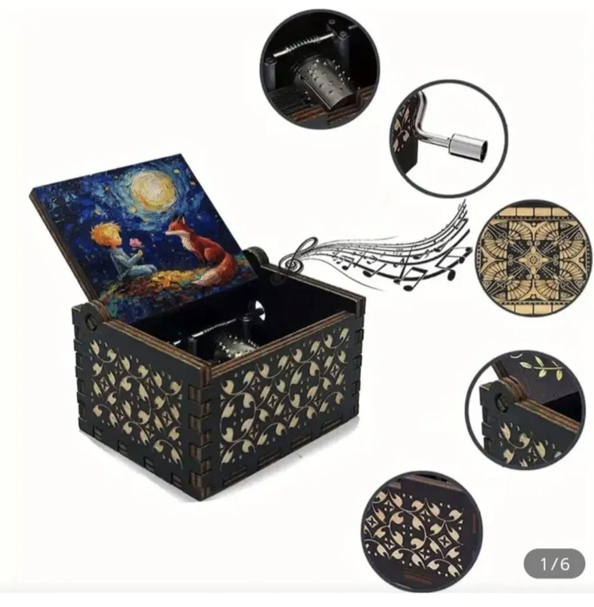 CAJA MUSICAL DEL PRINCIPITO YOU ARE MY SUNSHINE-5
