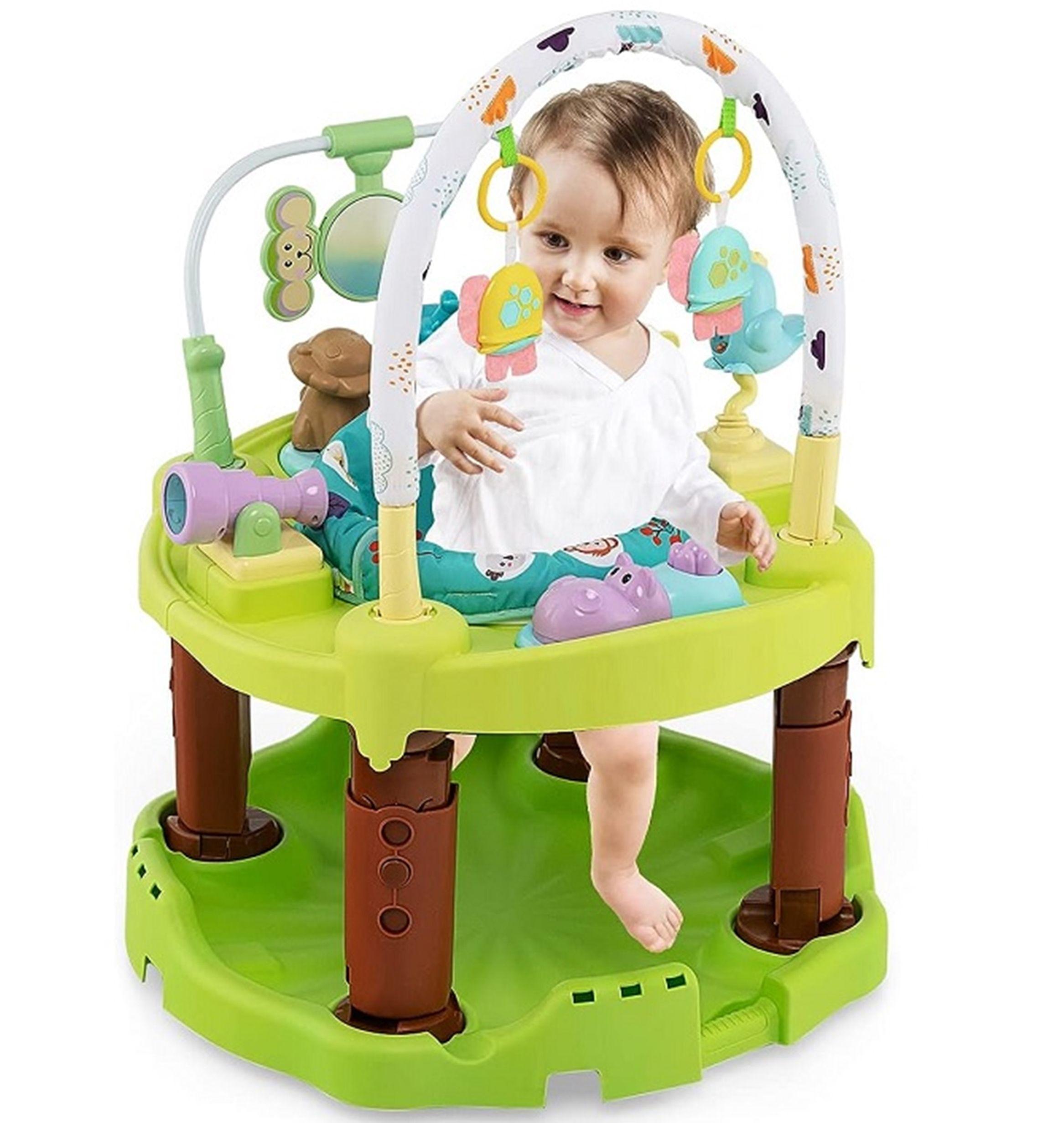 CENTRO DE ACTIVIDADES 3 EN 1 PARA BEBES 0 -24 MESES VERDE-0