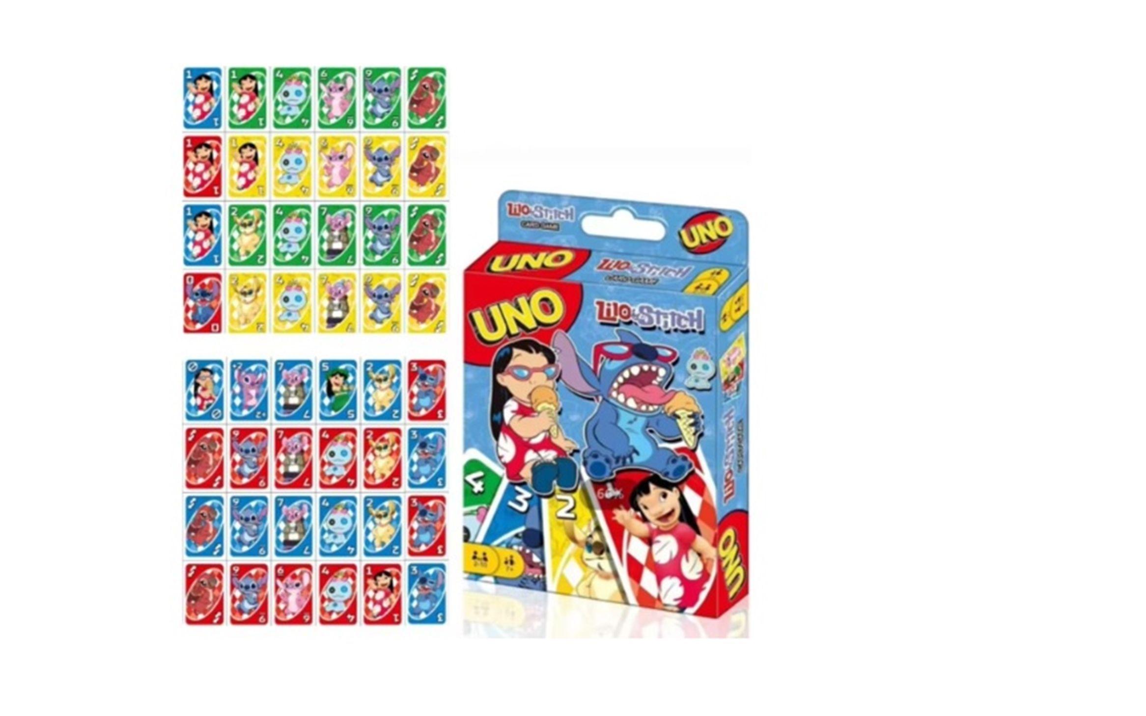JUEGO DE 112 CARTAS UNO LILO Y STICH-3