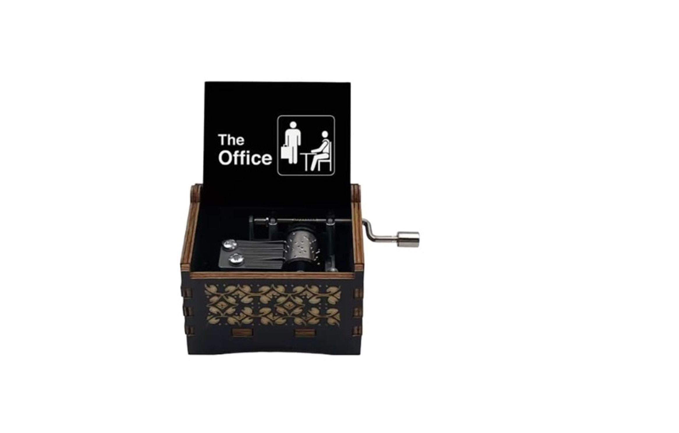 CAJA MUSICAL THE OFFICE NEGRA-2