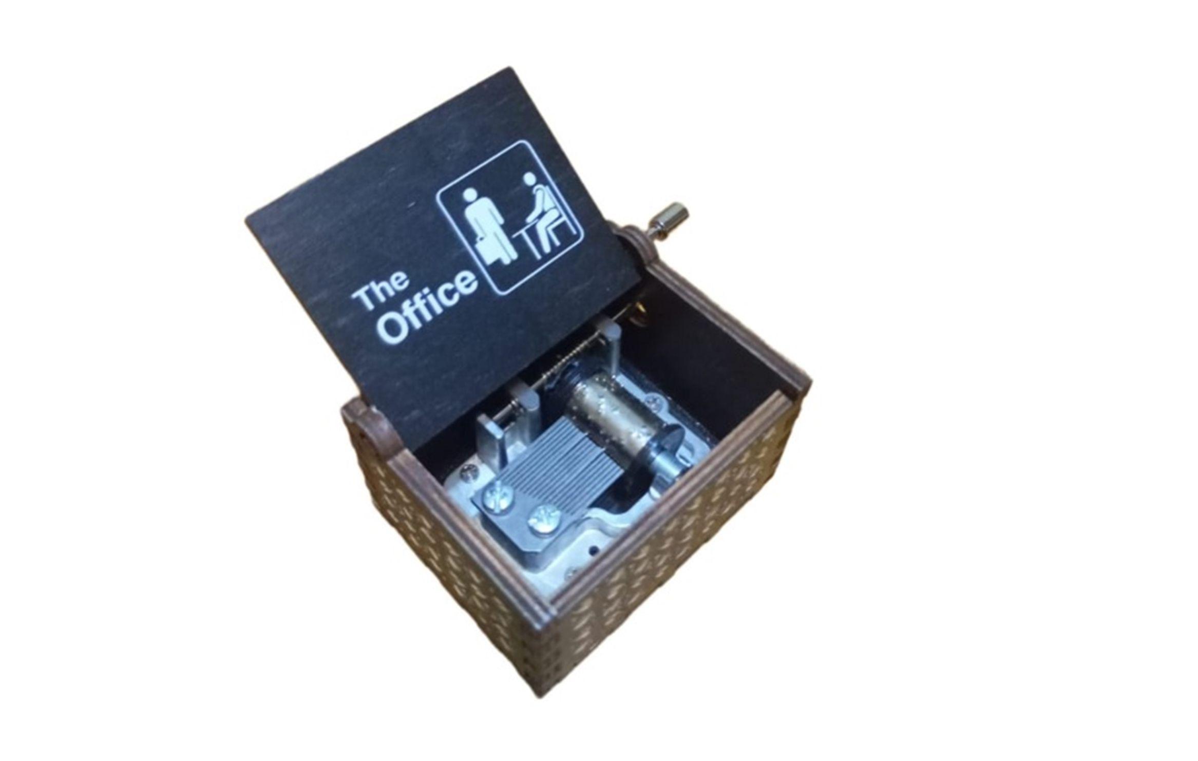 CAJA MUSICAL THE OFFICE NEGRA-3