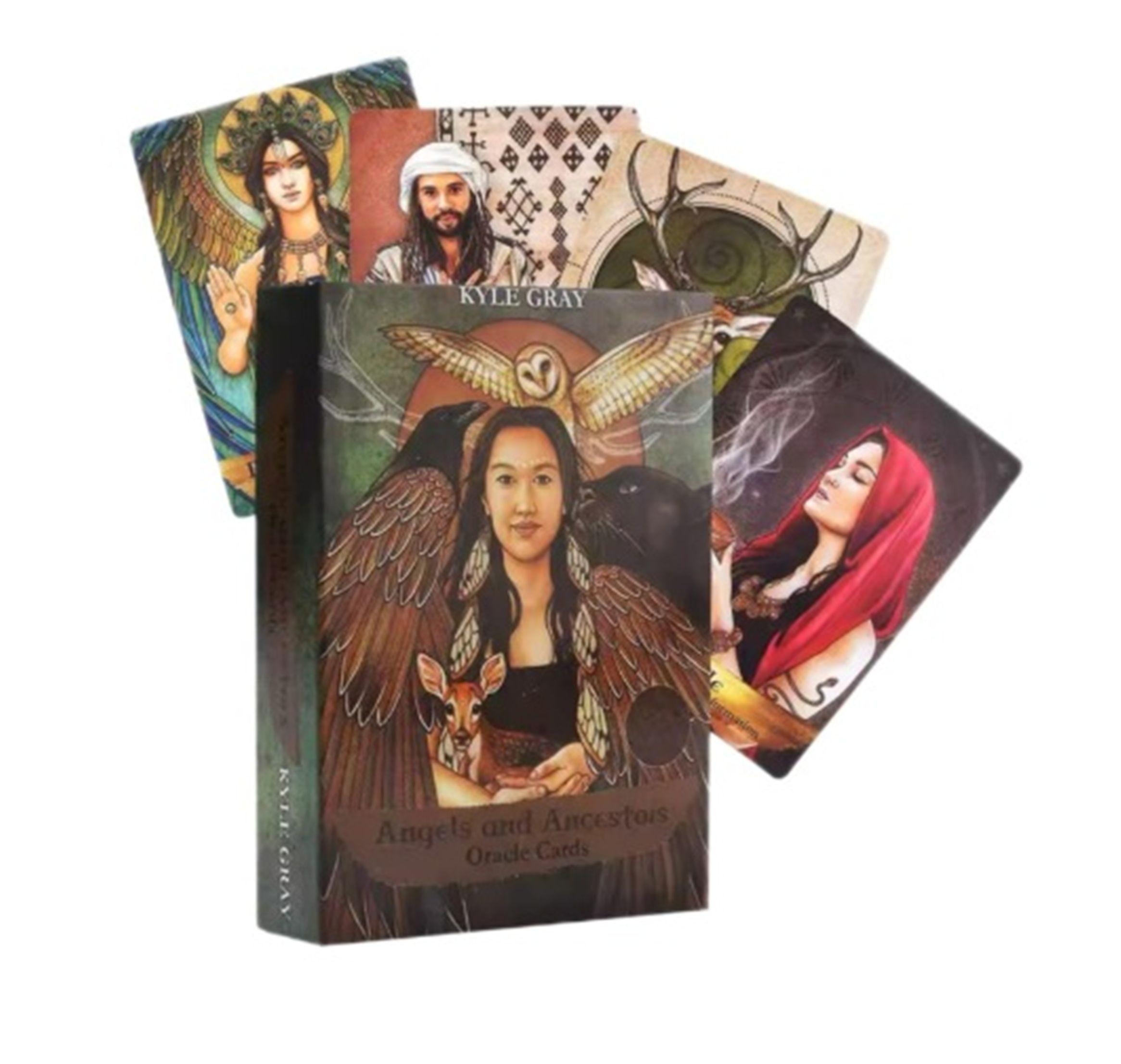 JUEGO DE 55 CARTAS ORACULO ANGELES Y ANCESTROS-4