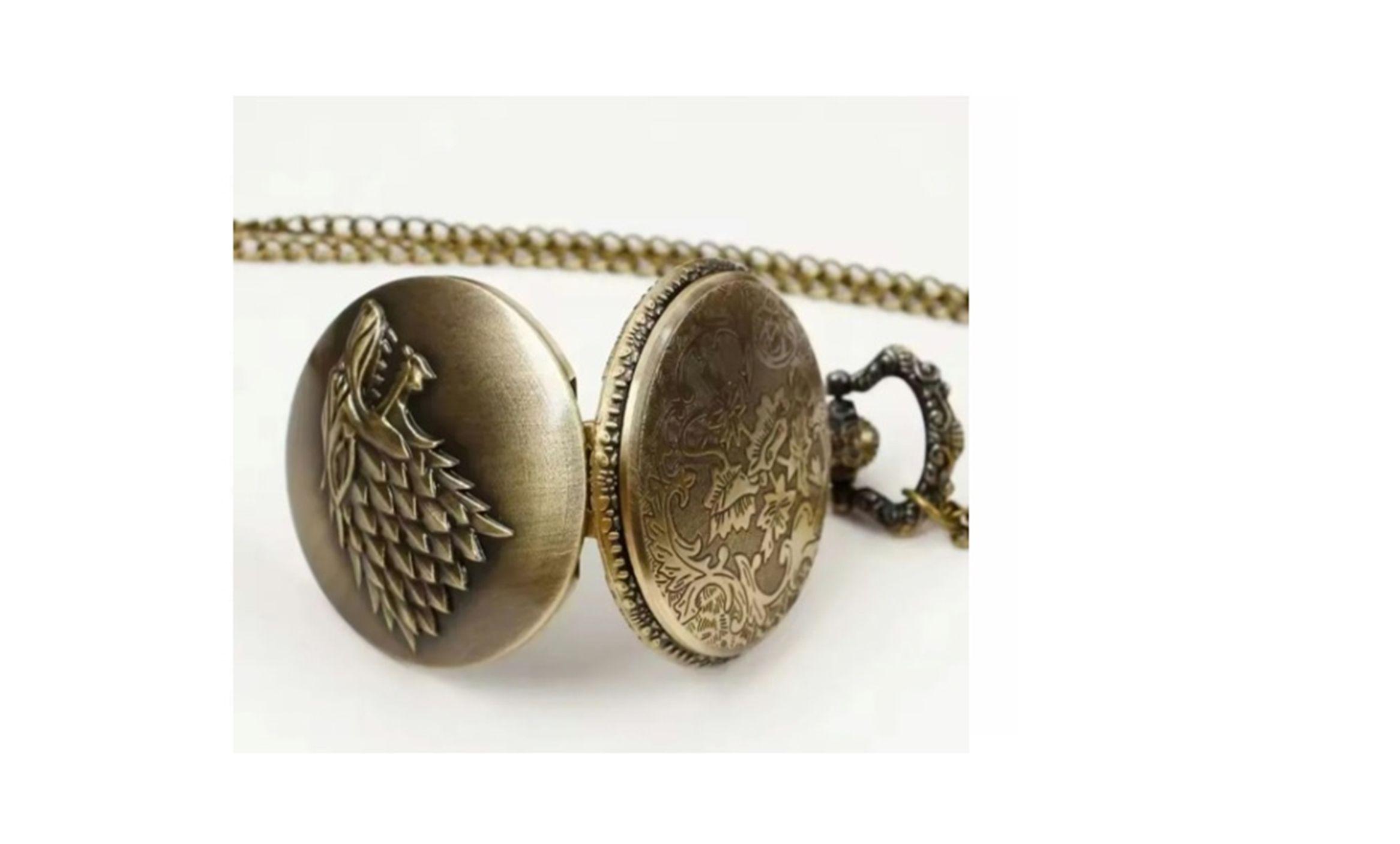 RELOJ DE BOLSILLO GAME OF THRONES  BRONCE-2