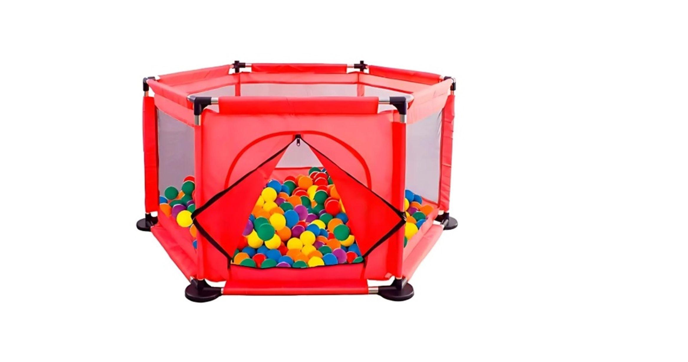 CORRAL PISCINA DE PELOTAS ROJO-3