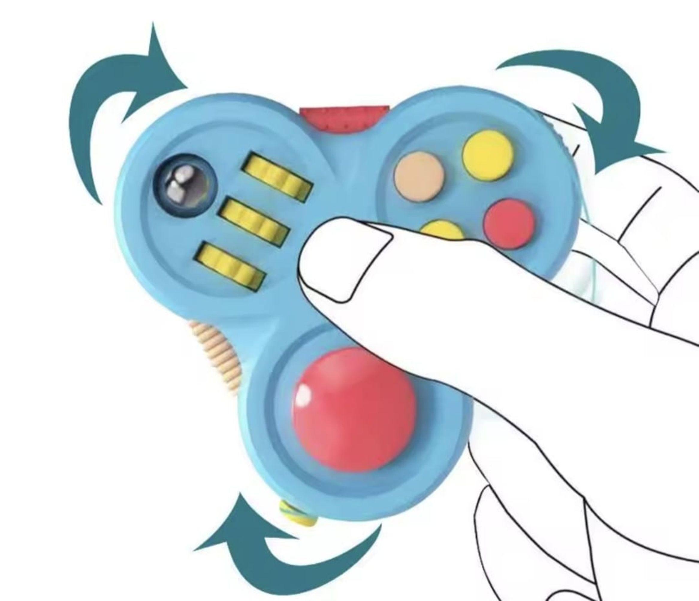 JUGUETE SENSORIAL FIDGET ANTI ESTRES CELESTE-3