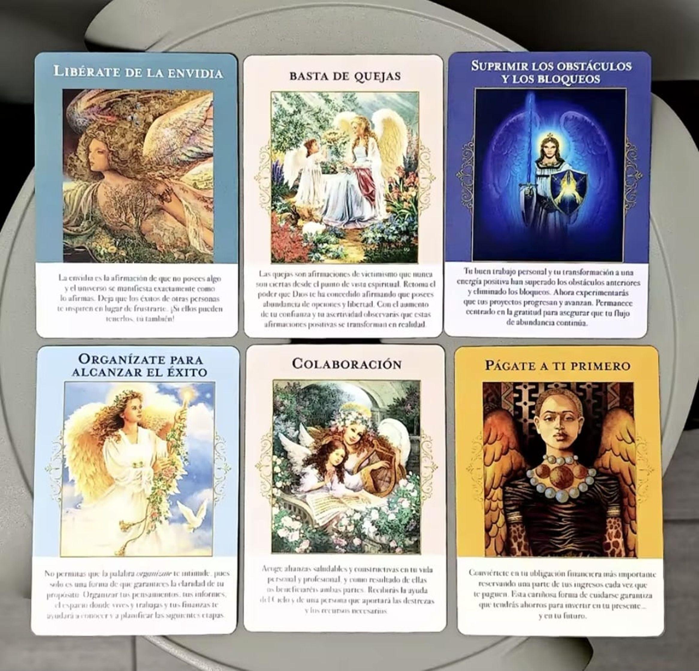 CARTAS TAROT ANGELES ABUNDANCIA-2