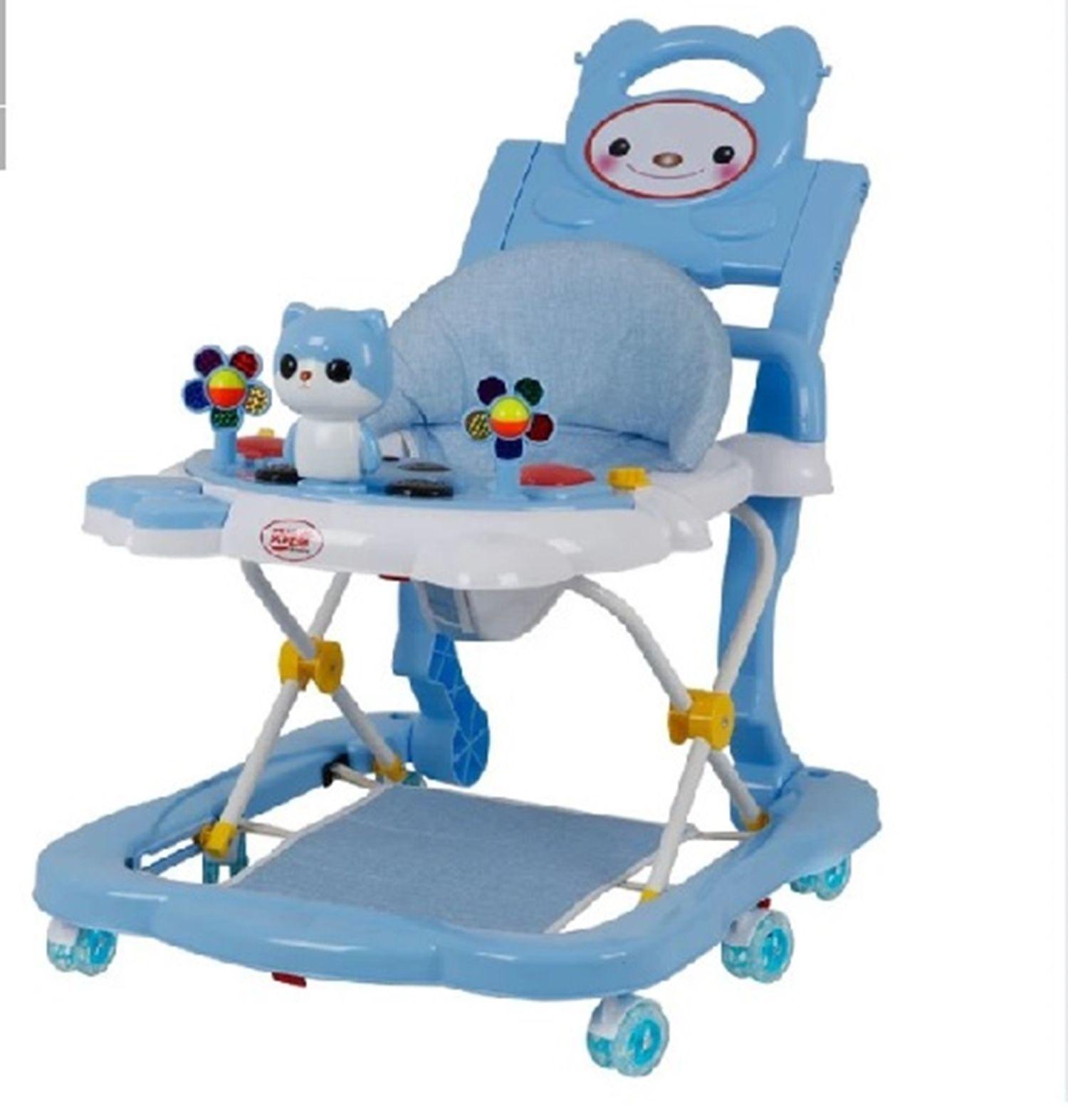 ANDADOR MULTIFUNCIONAL 4 EN 1 PARA NIÑOS COLOR AZUL-4
