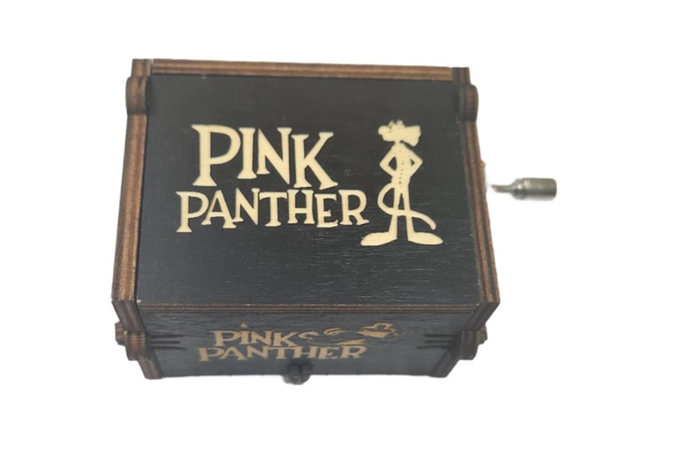 PINK PANTER CAJA MUSICAL DE MANIVELA-3