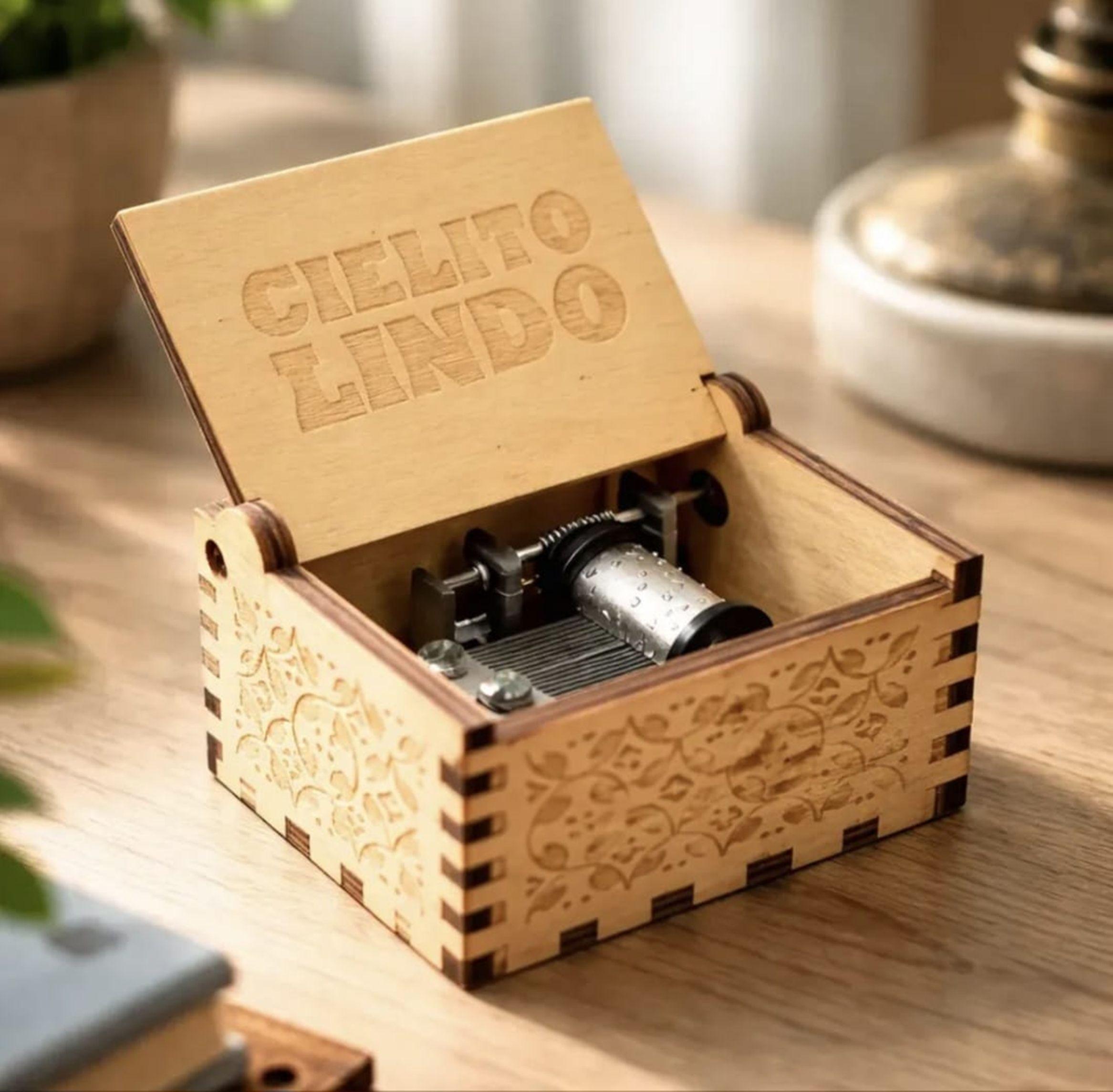 CAJA MUSICAL CIELITO LINDO CAFE-4