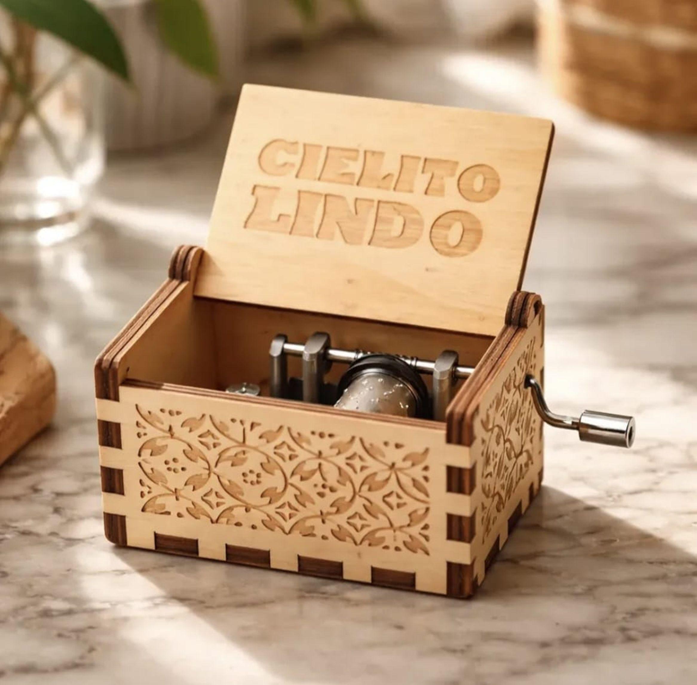 CAJA MUSICAL CIELITO LINDO CAFE-5