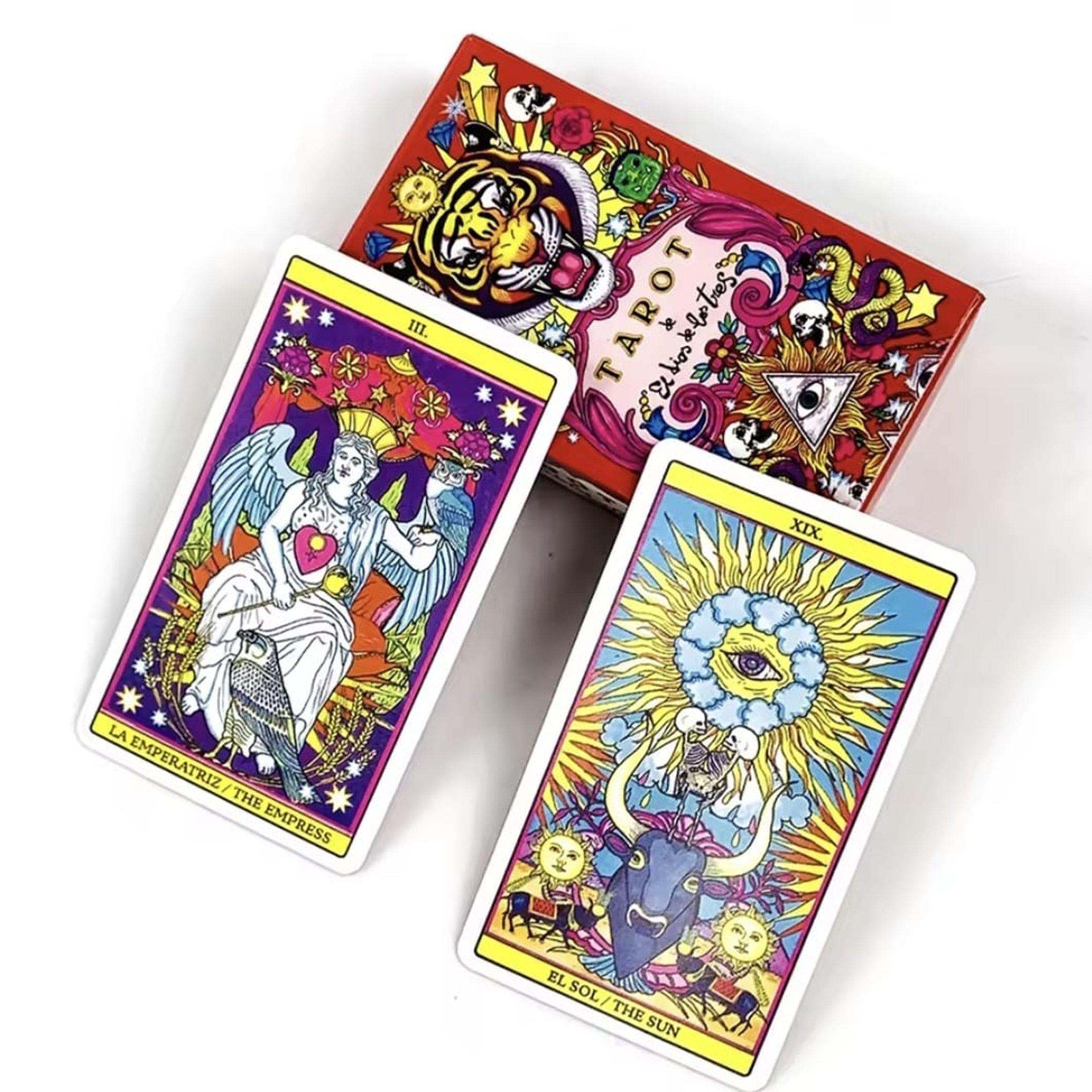 TAROT DE EL DIOS DE LOS TRES EN ESPA OL-1