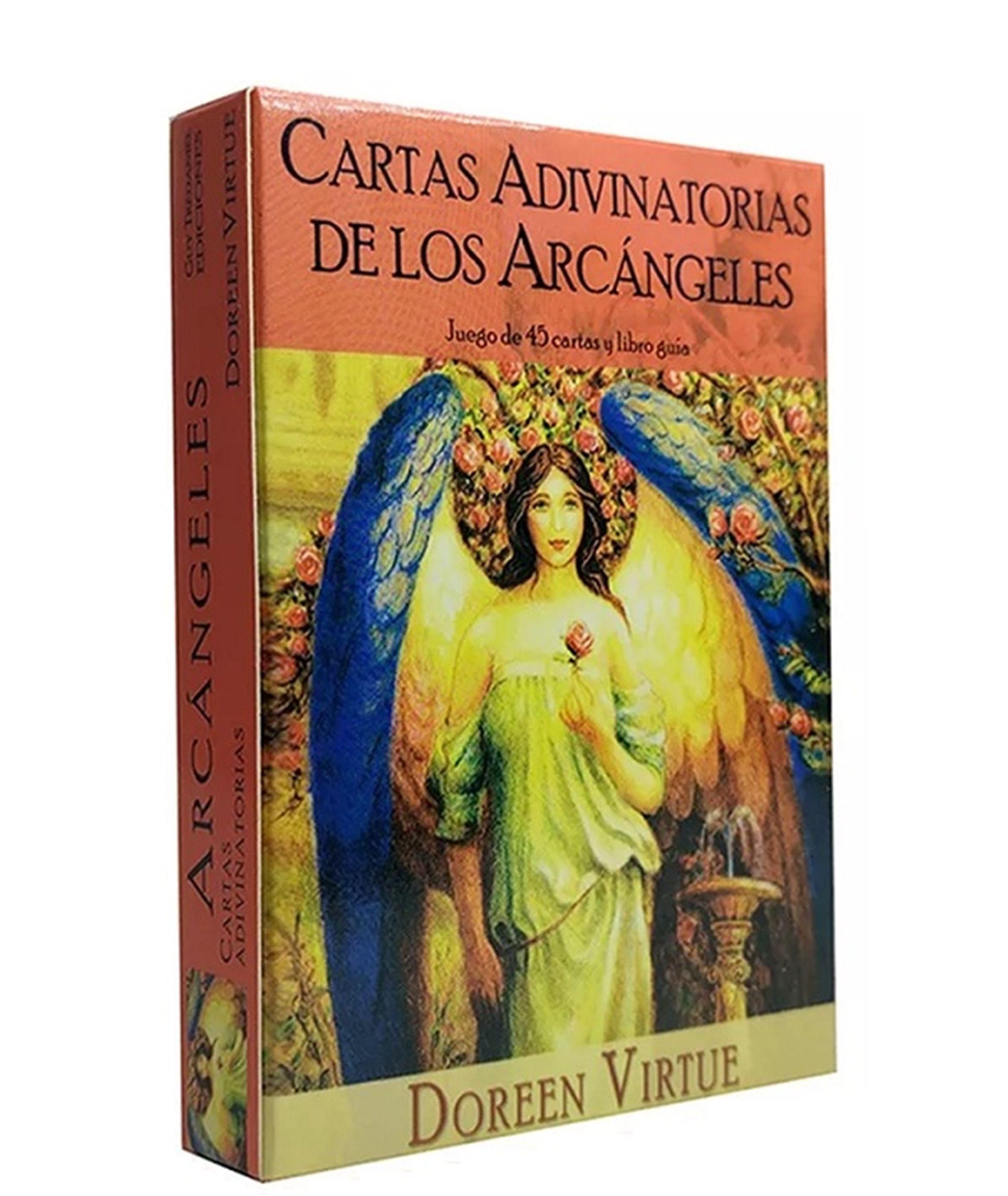 JUEGO DE 45 CARTAS DE TAROT ADIVINATORIAS DE LOS ARCANGELES-2