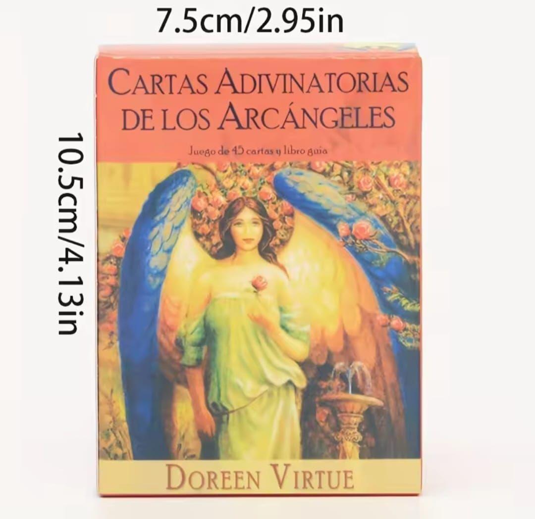 JUEGO DE 45 CARTAS DE TAROT ADIVINATORIAS DE LOS ARCANGELES-6