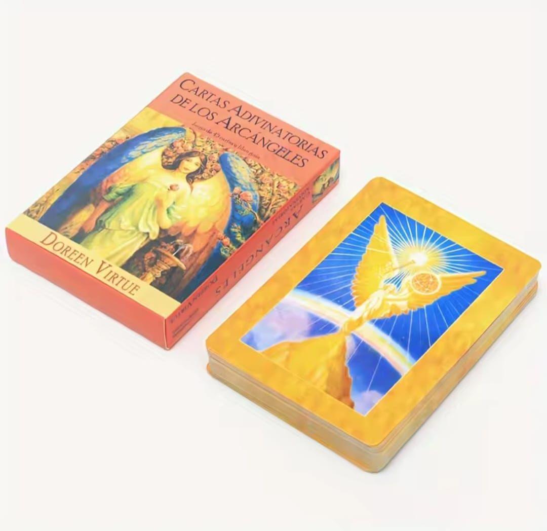 JUEGO DE 45 CARTAS DE TAROT ADIVINATORIAS DE LOS ARCANGELES-7