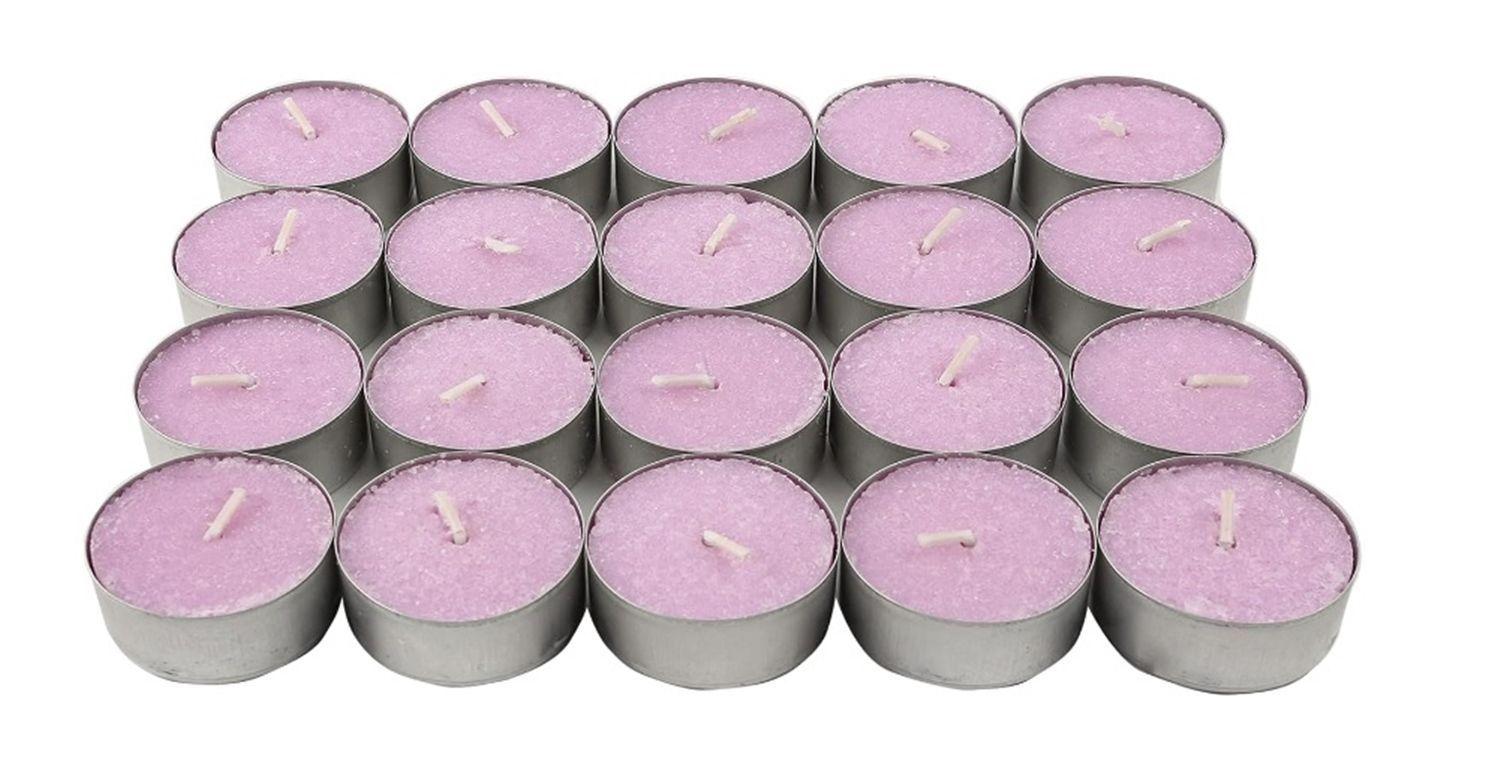 SET DE 50 VELAS TEA LIGHT 0.9 X 3.5 CM LILA-3