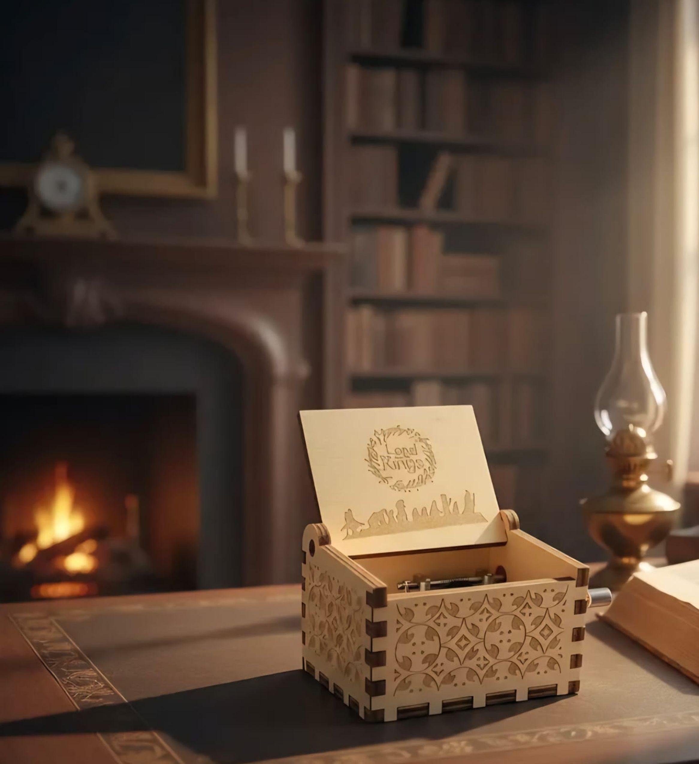 CAJA MUSICAL EL SEÑOR DE LOS ANILLOS LORD RING-3