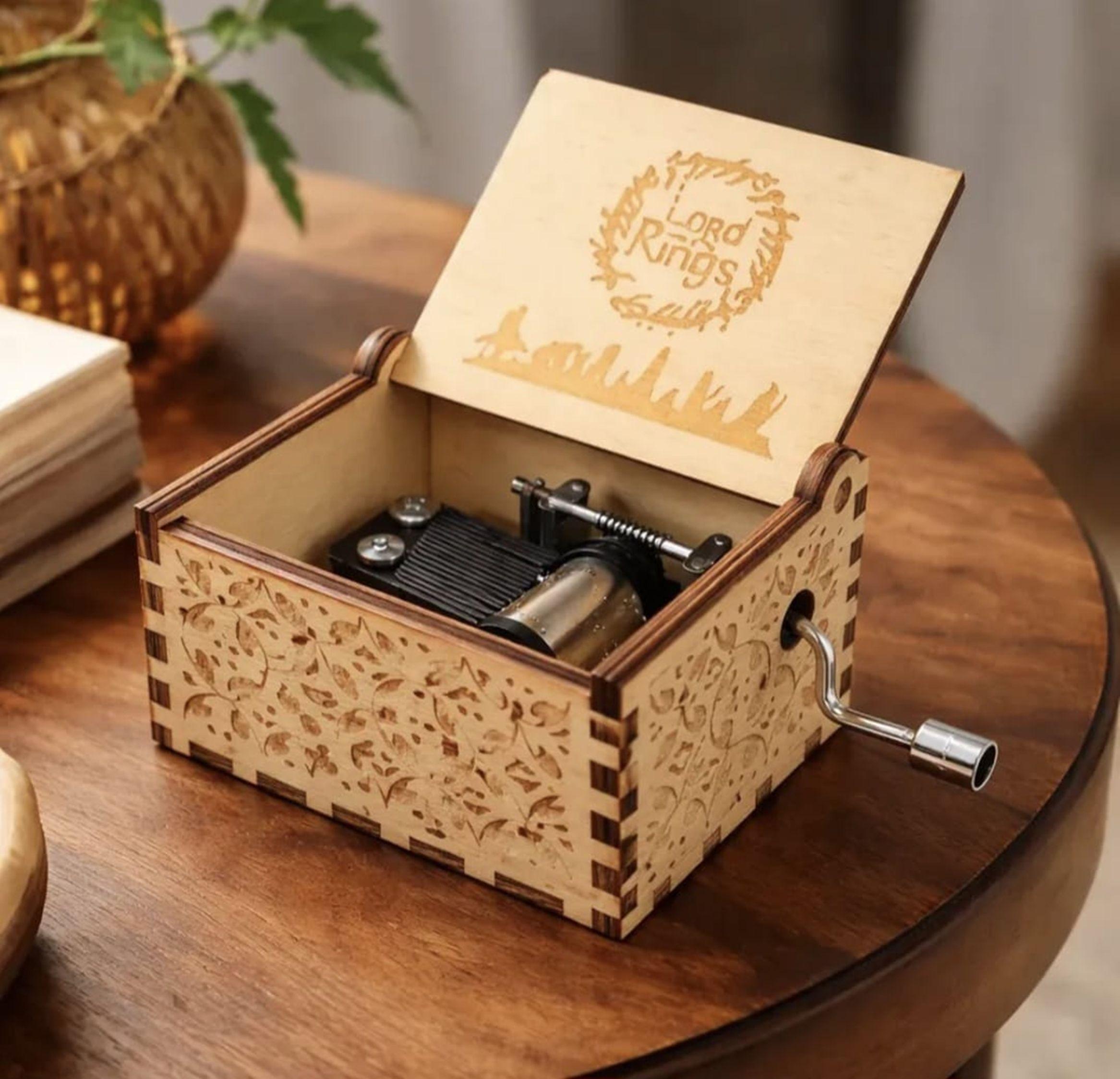 CAJA MUSICAL EL SEÑOR DE LOS ANILLOS LORD RING-4