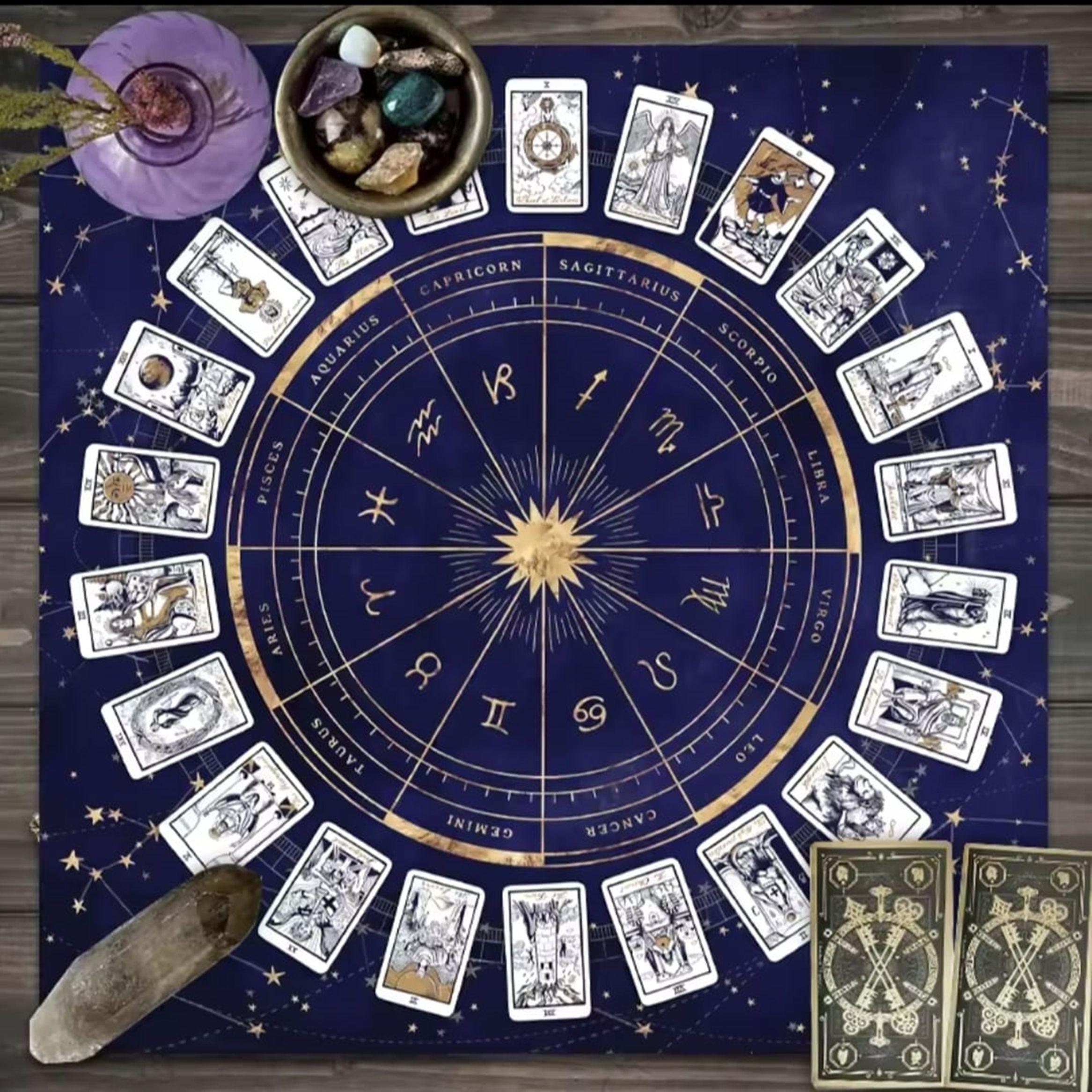 PAÑO MANTEL TAROT ZODIACAL-3