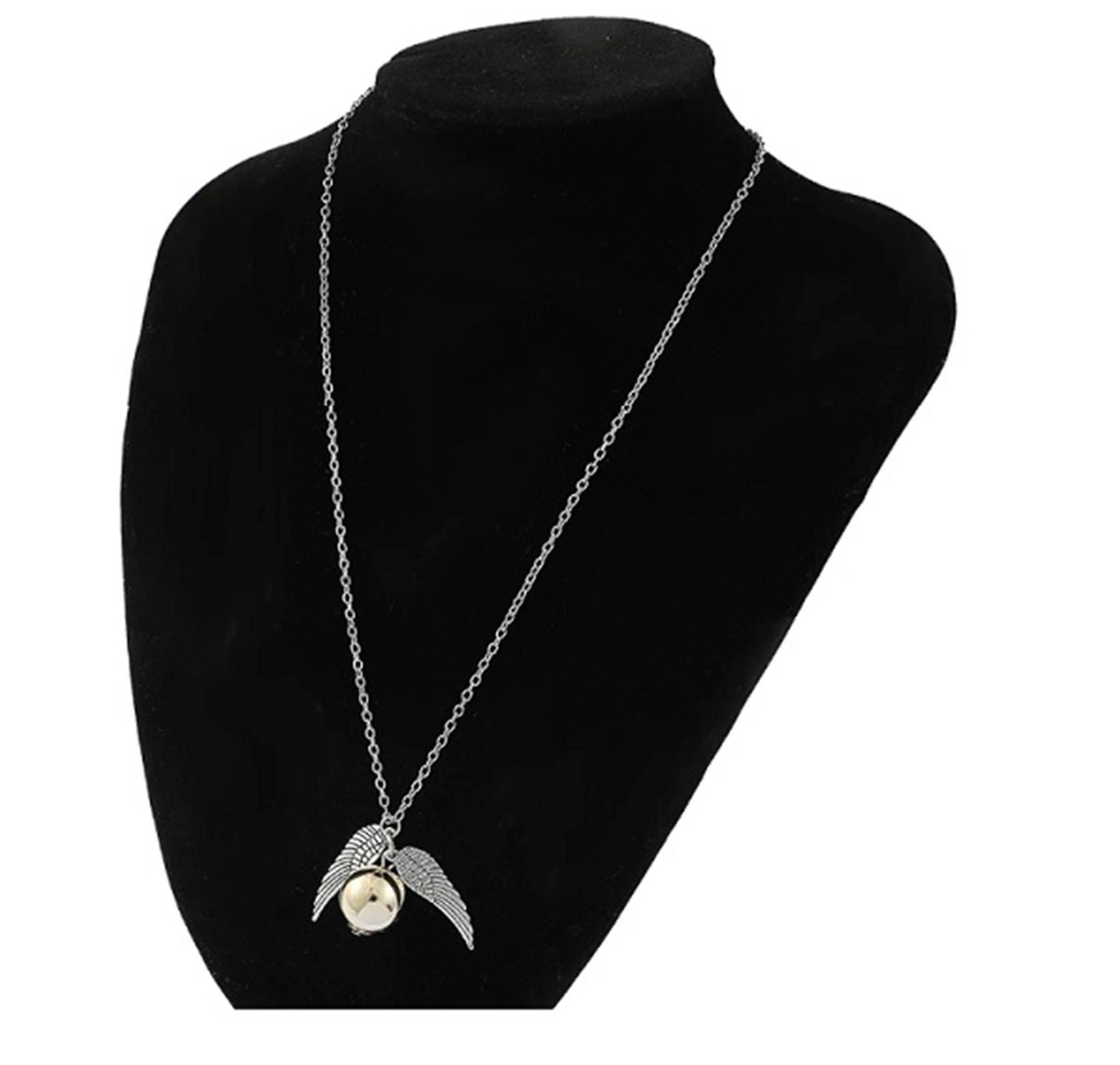 COLGANTE DE SNICH HARRY POTTER PLATEADO-1
