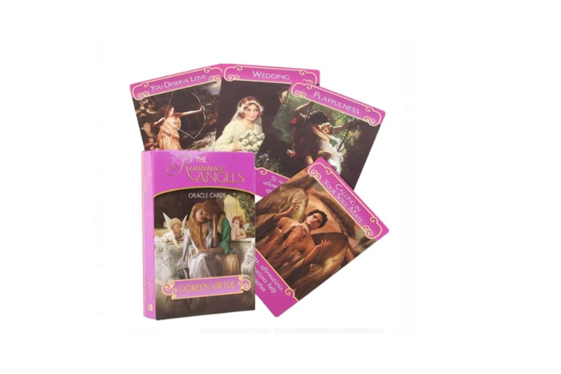 JUEGO DE 44 CARTAS ORACULO THE ROMANCE ANGELS-3