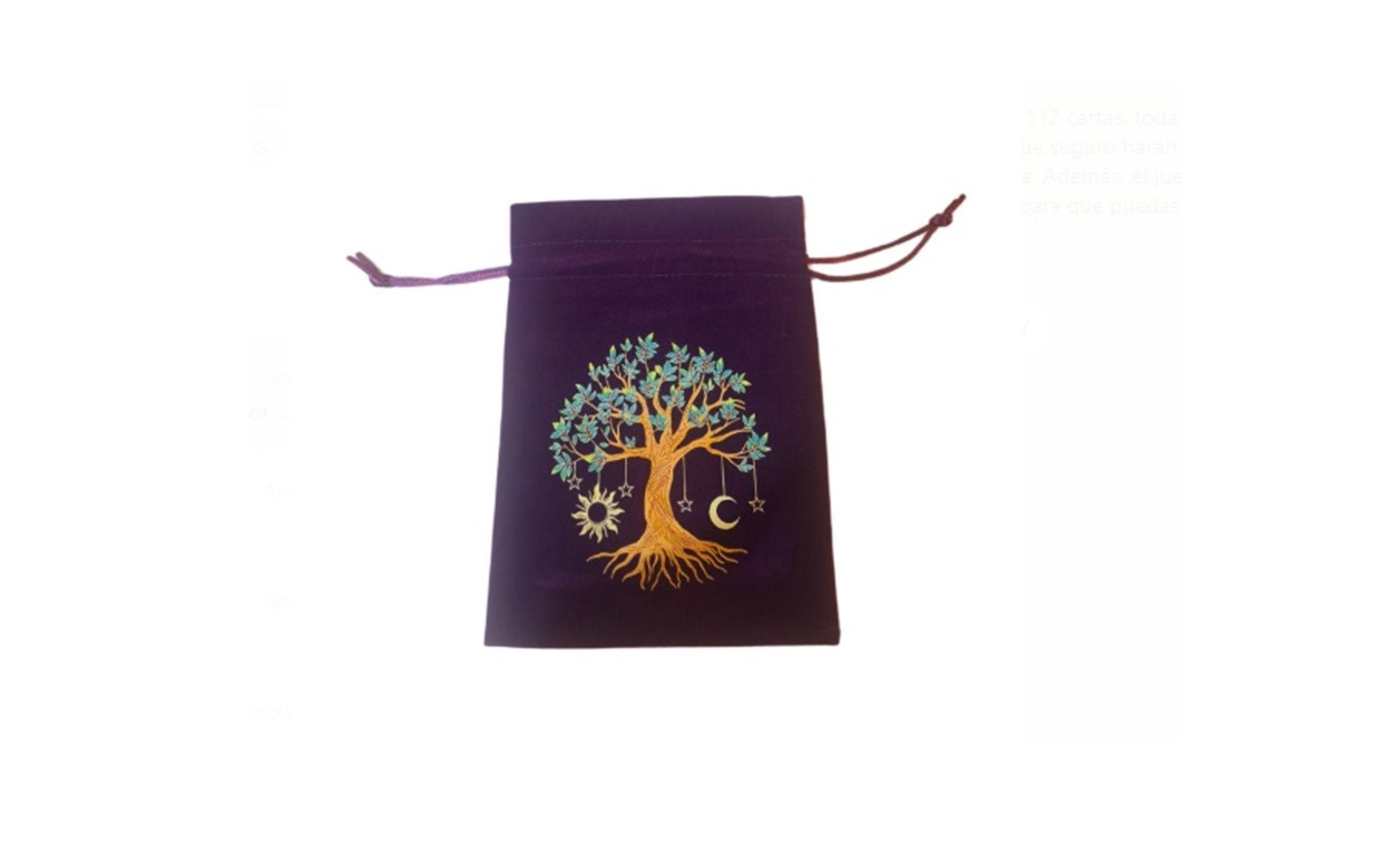 BOLSA DE TERCIOPELO ARBOL DE LA VIDA-0