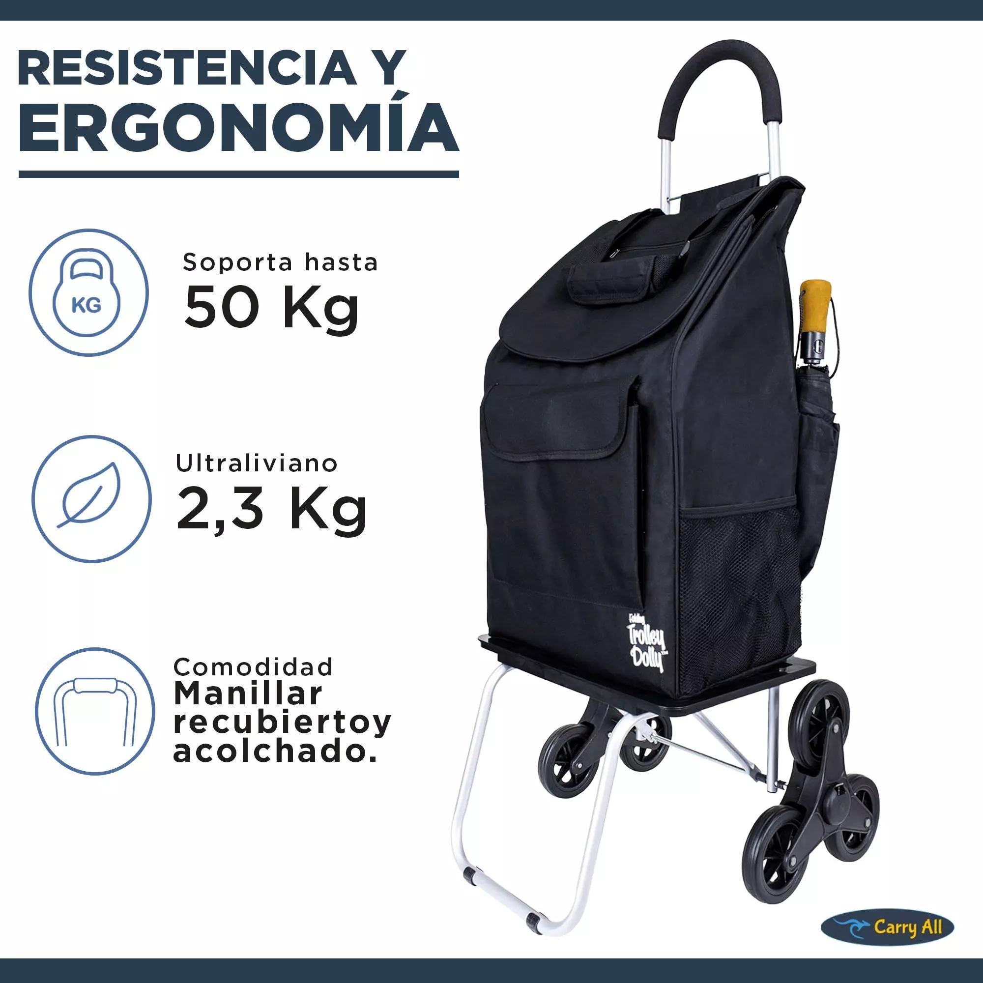 Carrito De Compras Plegable Trolley Dolly-6
