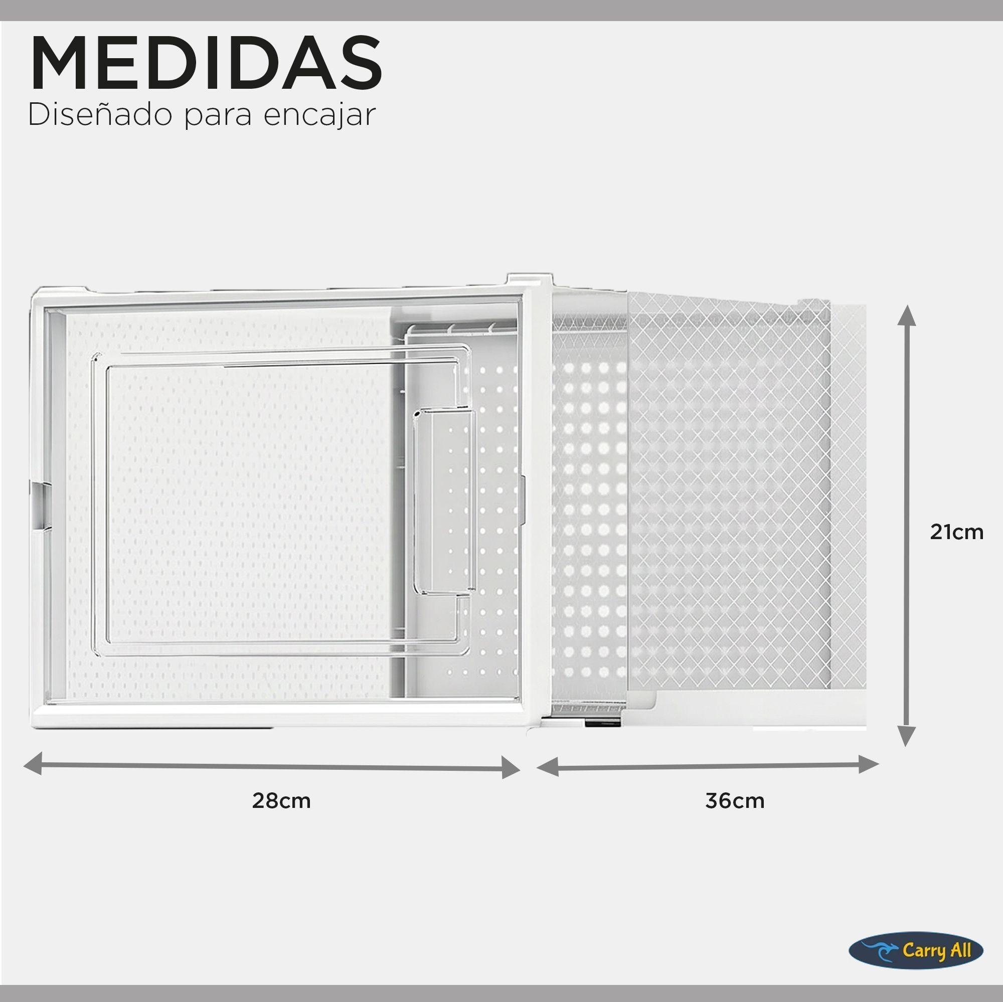 Pack 6 Cajas Organizadoras Zapatos Ropa Varios Apilables Talla L-4