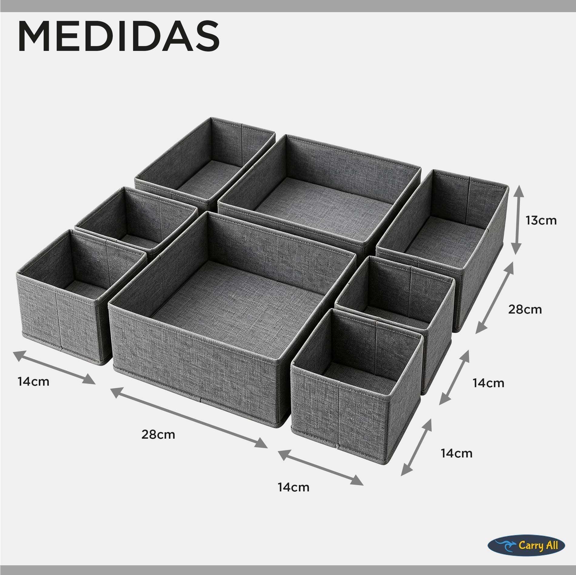 Organizador 8 Divisiones Ropa Interior Accesorios-4