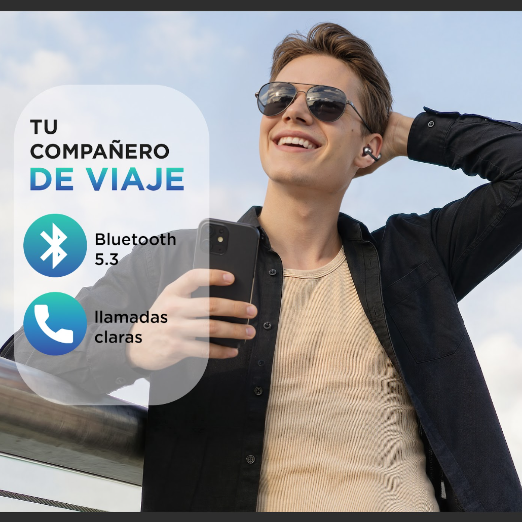 Audífonos Inalámbricos Open Ear TOZO Open Buds 5.3 TWS 42H Bluetooth-6