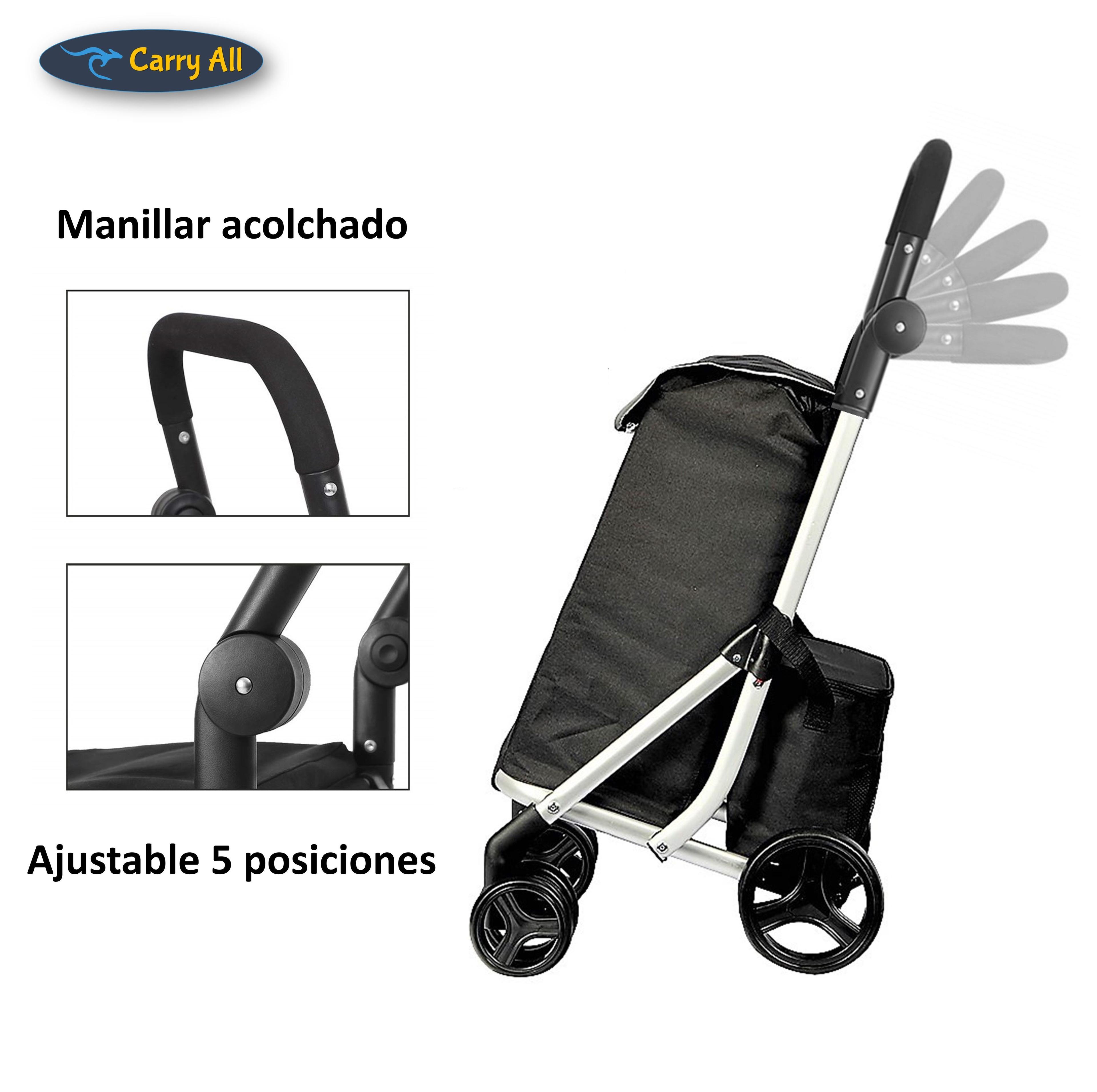 Carrito de Compras Premium Plegable Feria Gympie 55 Litros Bolso Cooler-4