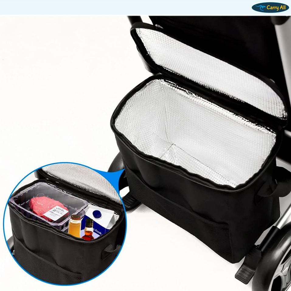 Carrito de Compras Premium Plegable Feria Gympie 55 Litros Bolso Cooler-6