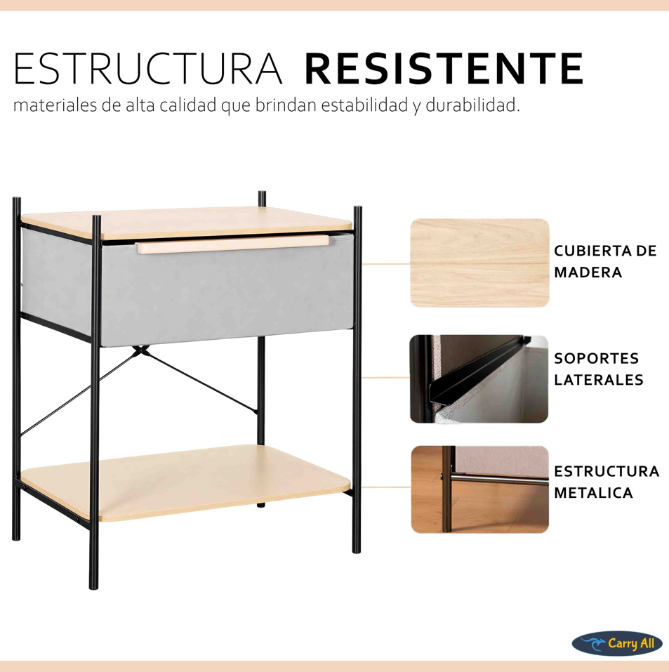 Velador 2 Niveles Carry All® Línea Minimalist -4