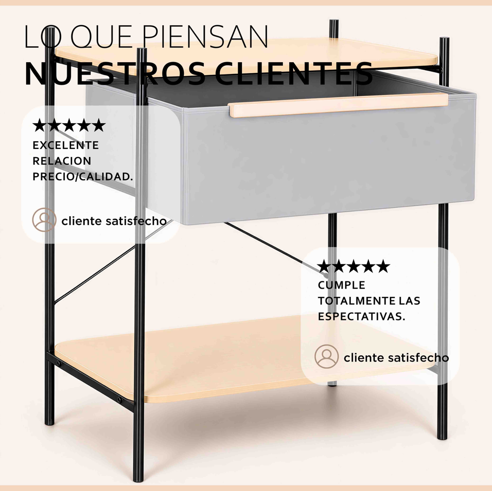 Velador 2 Niveles Carry All® Línea Minimalist -5