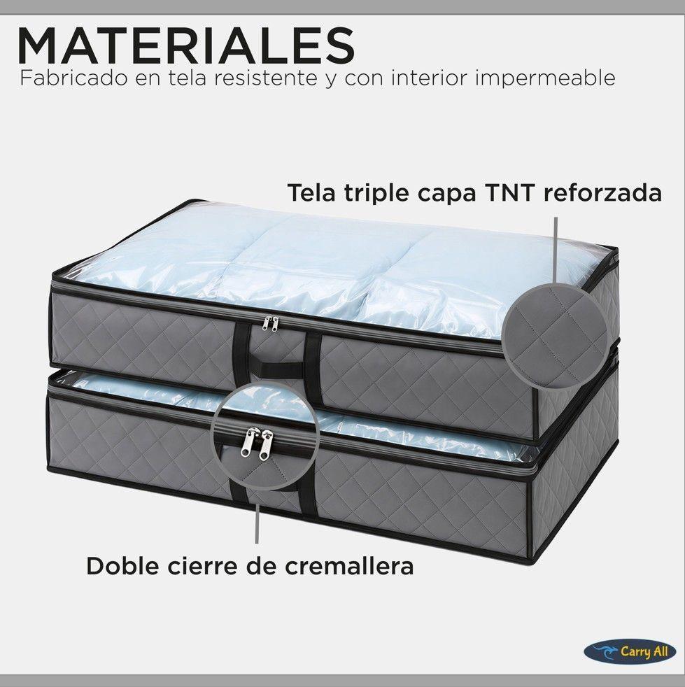 Pack 2 Bolsos Organizadores Bajo Cama Carry All® 75 Litros -1