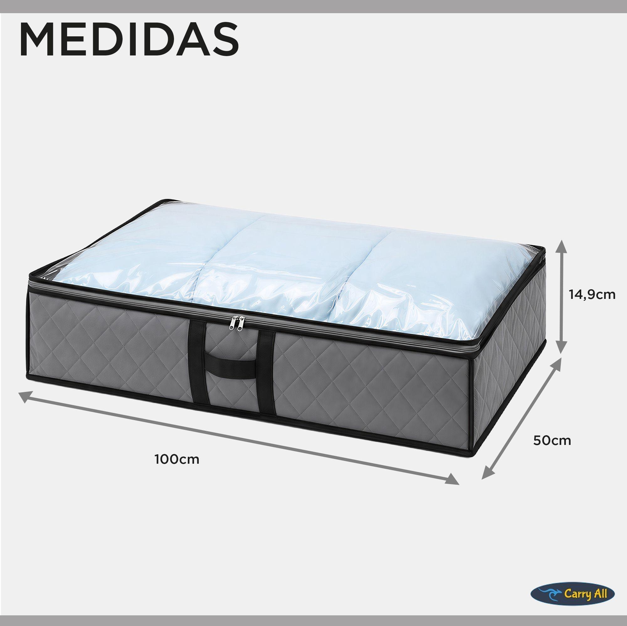 Pack 2 Organizadores Bajo Cama Carry All® 75 Litros -4