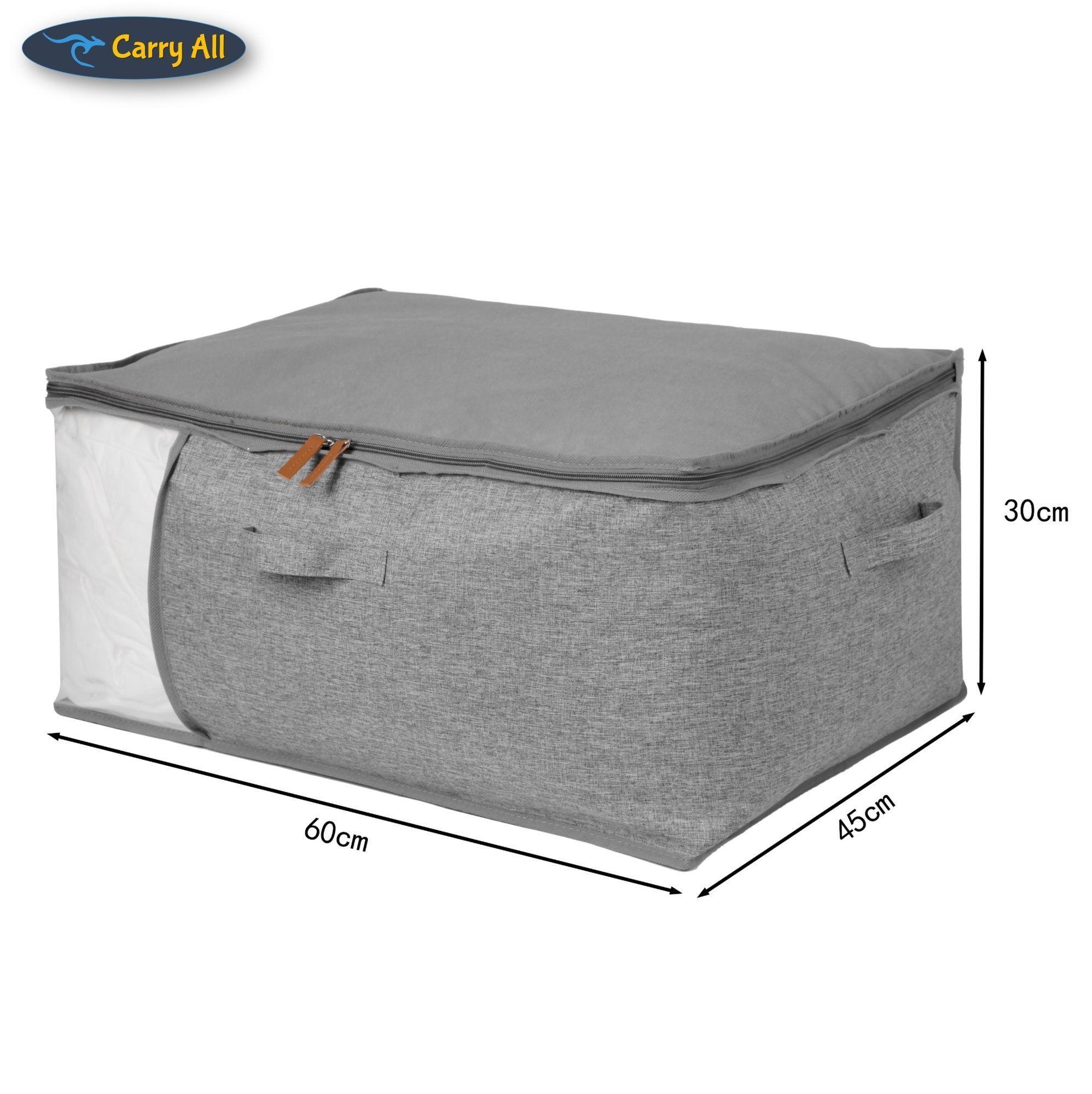 Pack 3 Bolsos Organizadores Almacenaje Jumbo 85 Lts. Bolsa Ropa Cama-6
