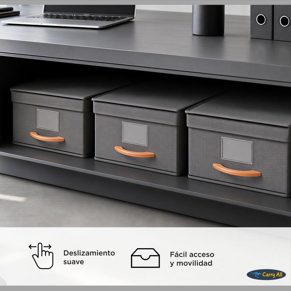 Pack 3 Cajas Organizadoras Plegables Closet Ropa Varios (S)-6