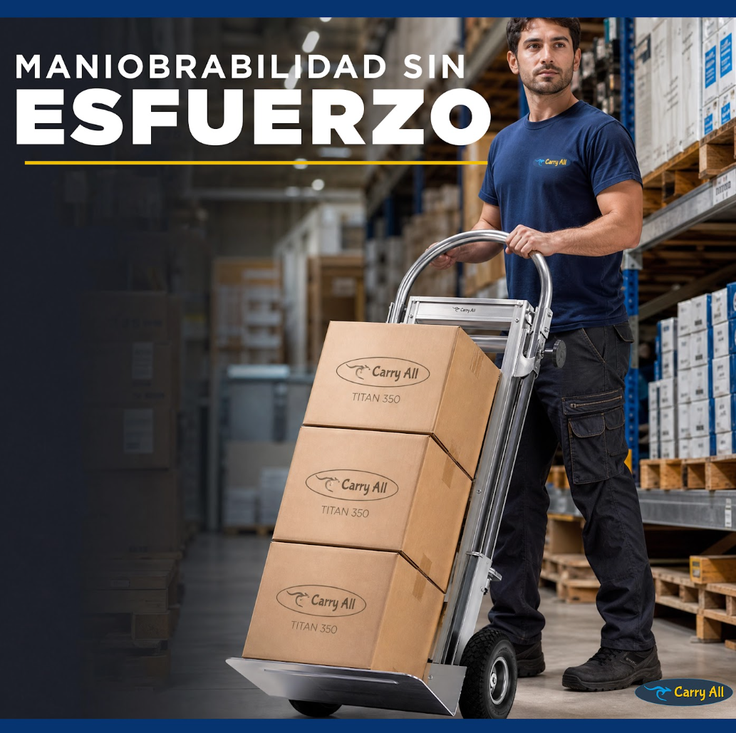 Carro De Carga 3 En 1 Carry All Titan 350 Kg Plegable Yegua-6