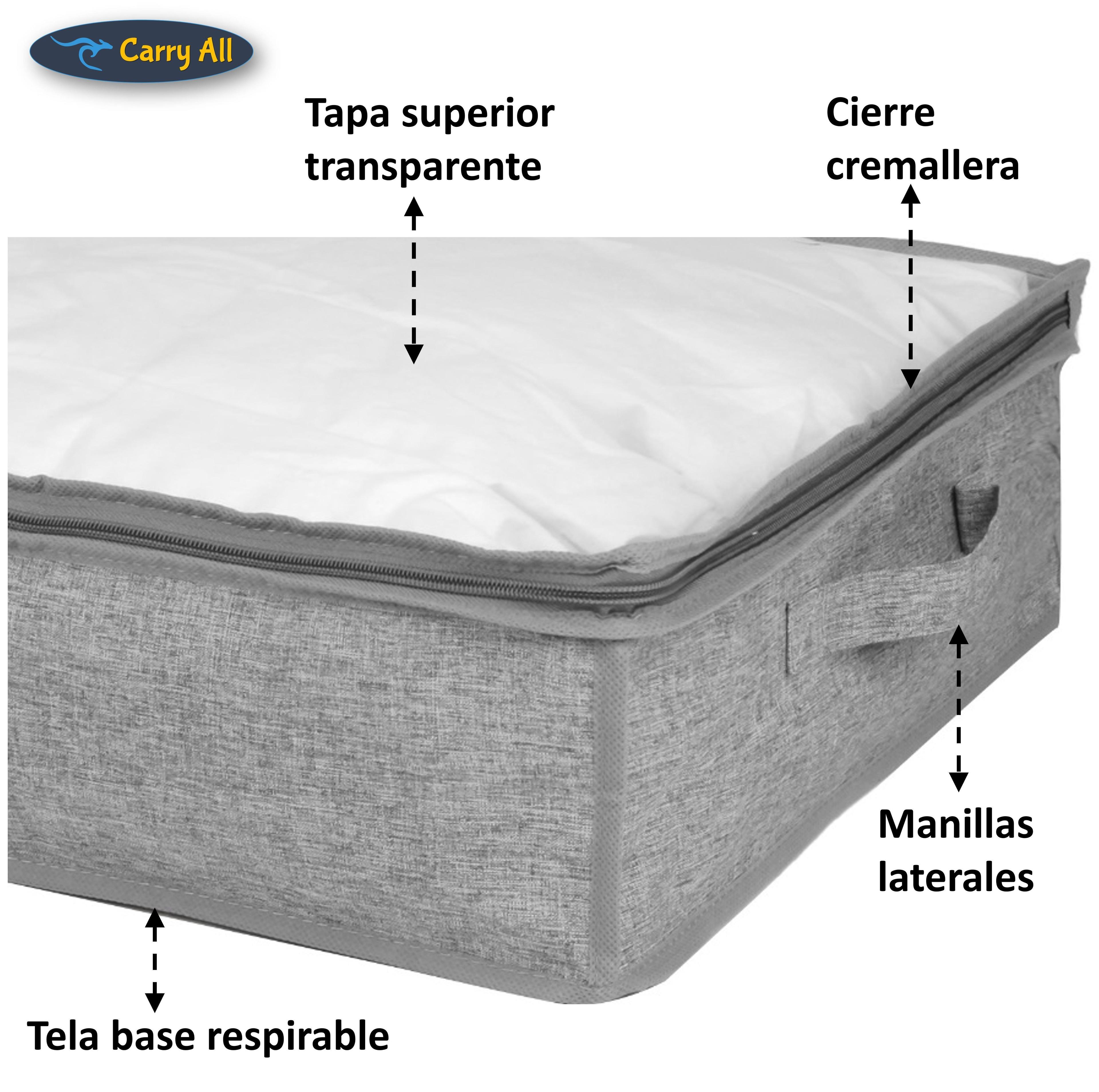 Pack 3 Bolsas Almacenaje Bajo Cama Carry All 70 Litros -3