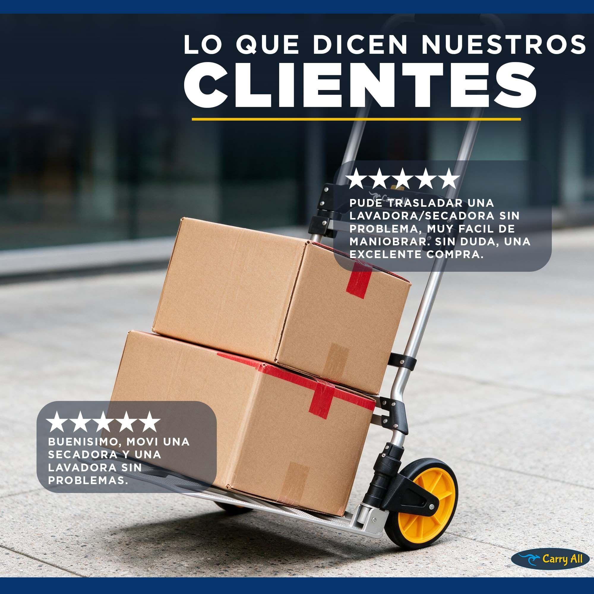 Carro de Carga Plegable Tipo Yegua 150 Kilos Cuerda Rodamientos-9