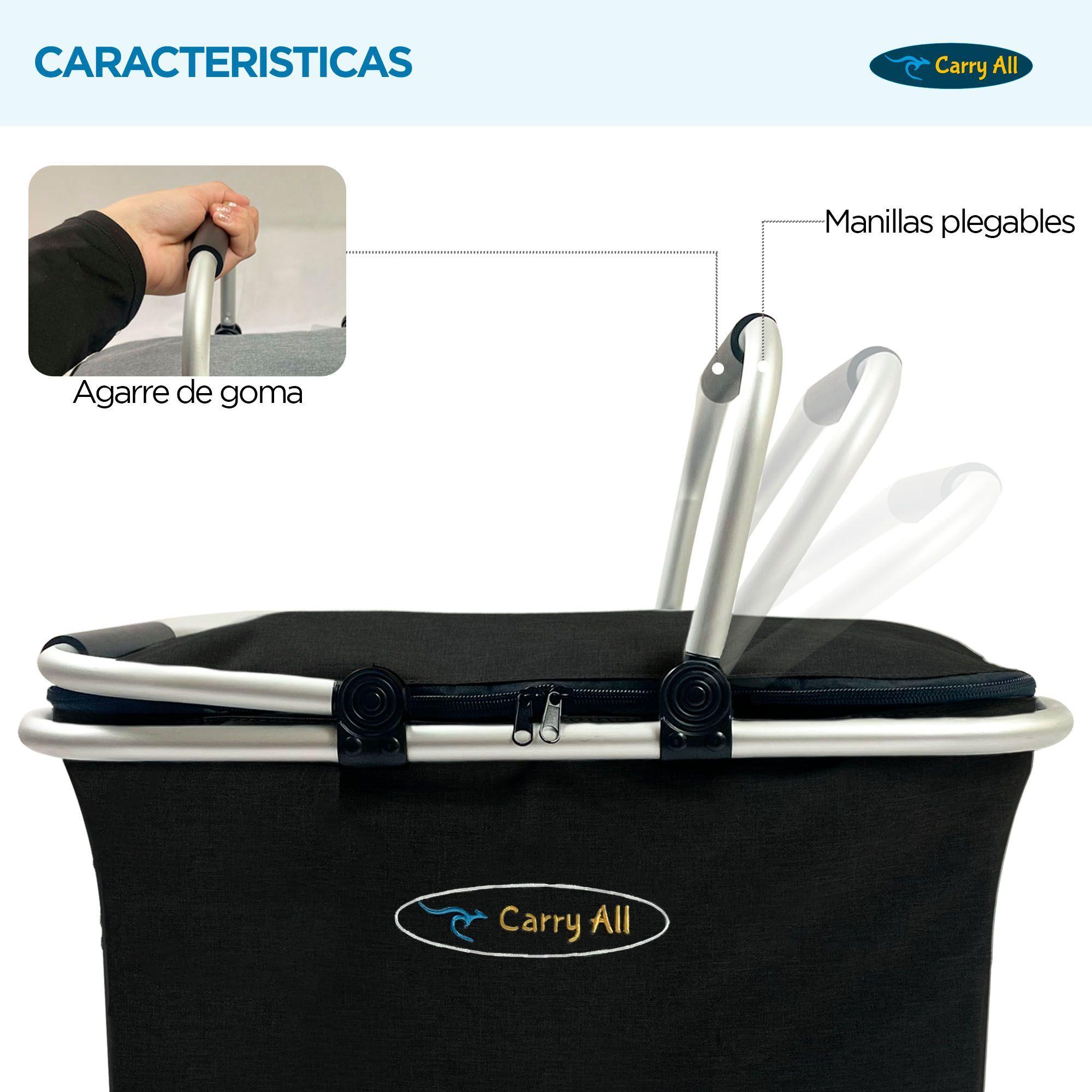 Canasto Cesta Plegable  27 Litros Carry All® -2
