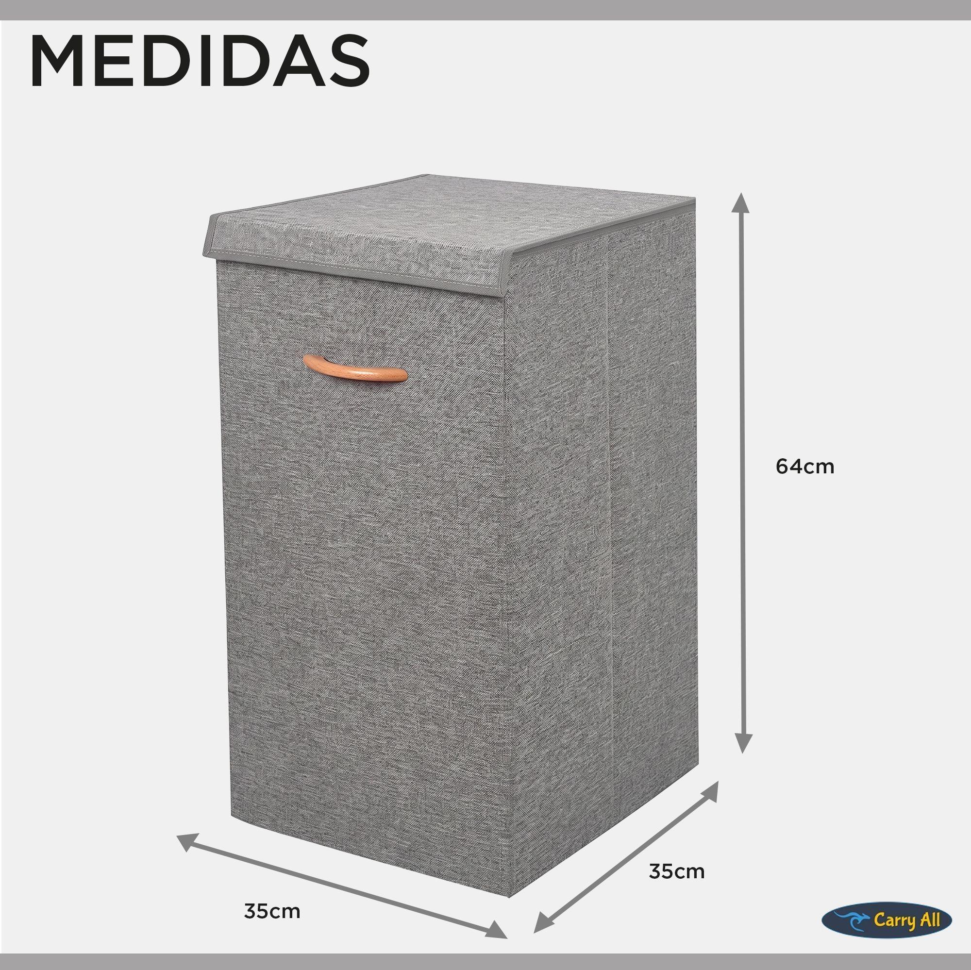 Cesta Canasto Ropa Carry All 78 Litros Plegable Con Tapa-4