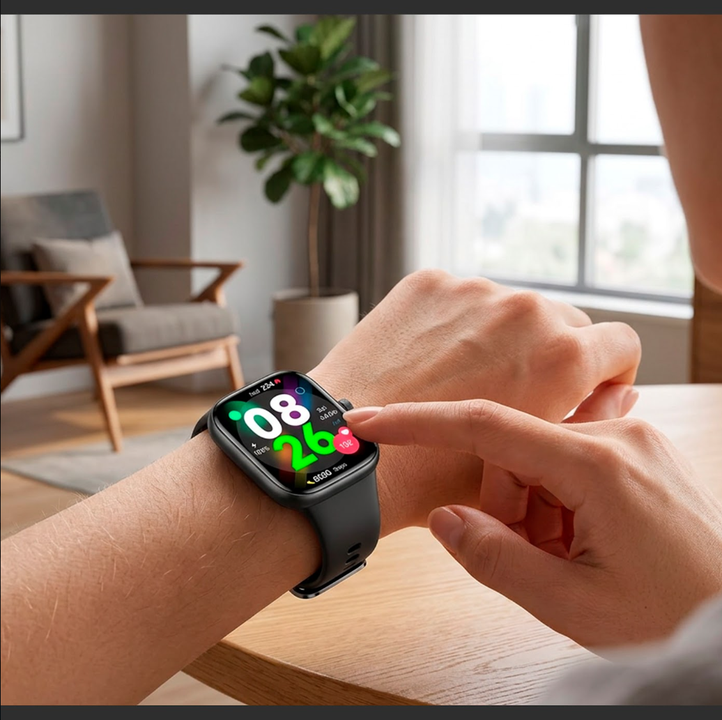 Smartwatch Deportivo TOZO S7 Bluetooth Llamadas Pantalla 1.85 IP68-7