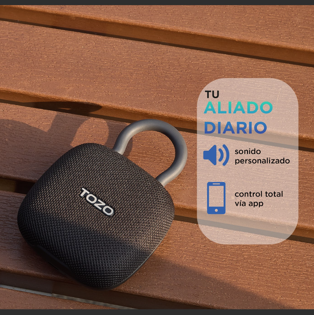 Parlante Portátil Bluetooth TOZO SoundGo 10W IPX8 32H Bluetooth-5