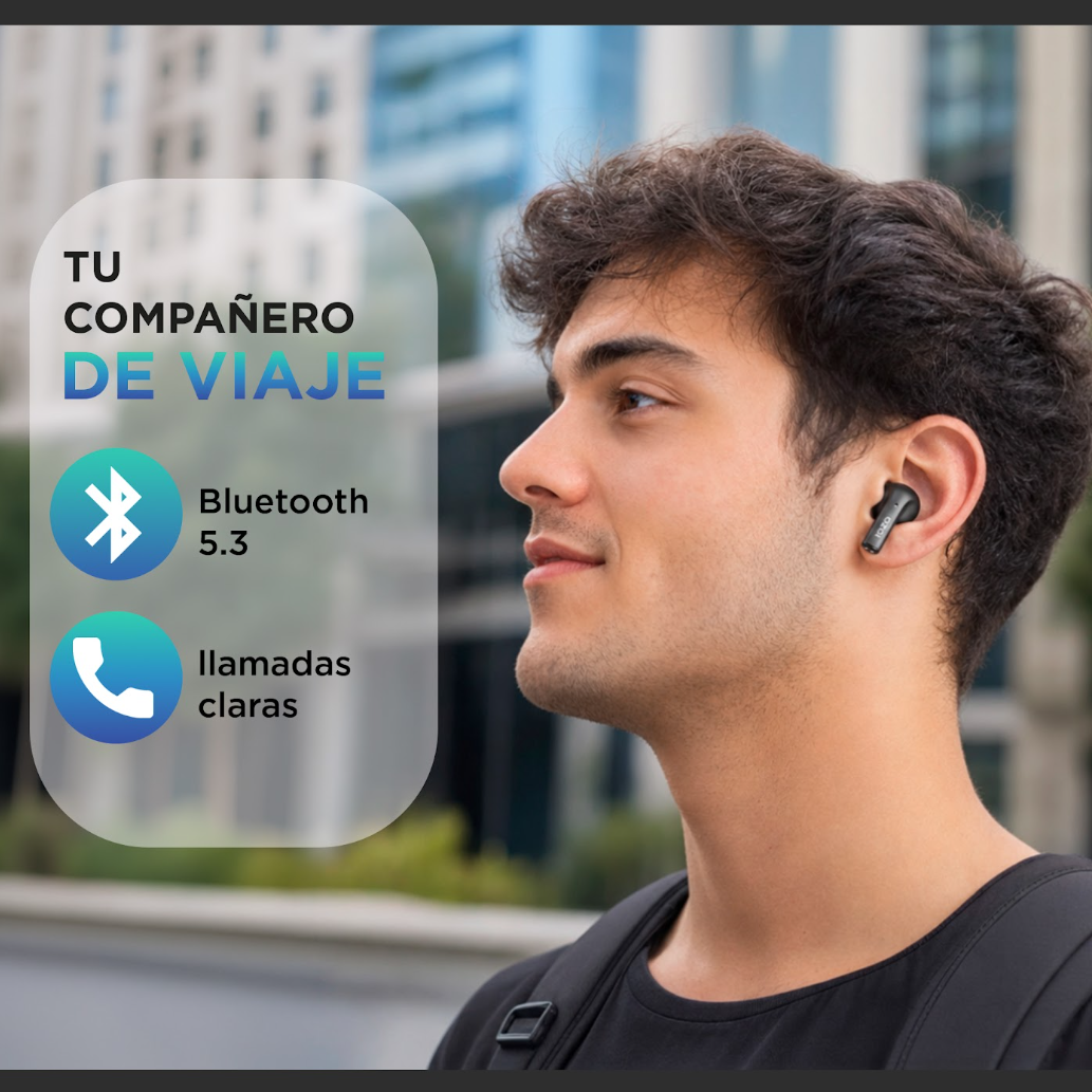 Audífonos Inalámbricos  In Ear TOZO Agile Nova TWS 5.3 30H Bluetooth-4