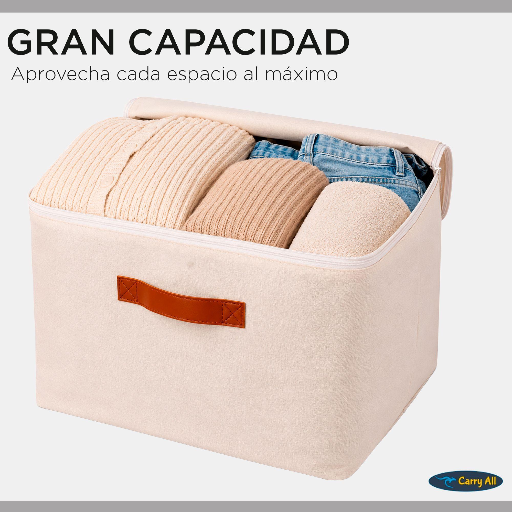 Pack 4 Bolsas Organizadoras Plegables Carry All De Lino M-2